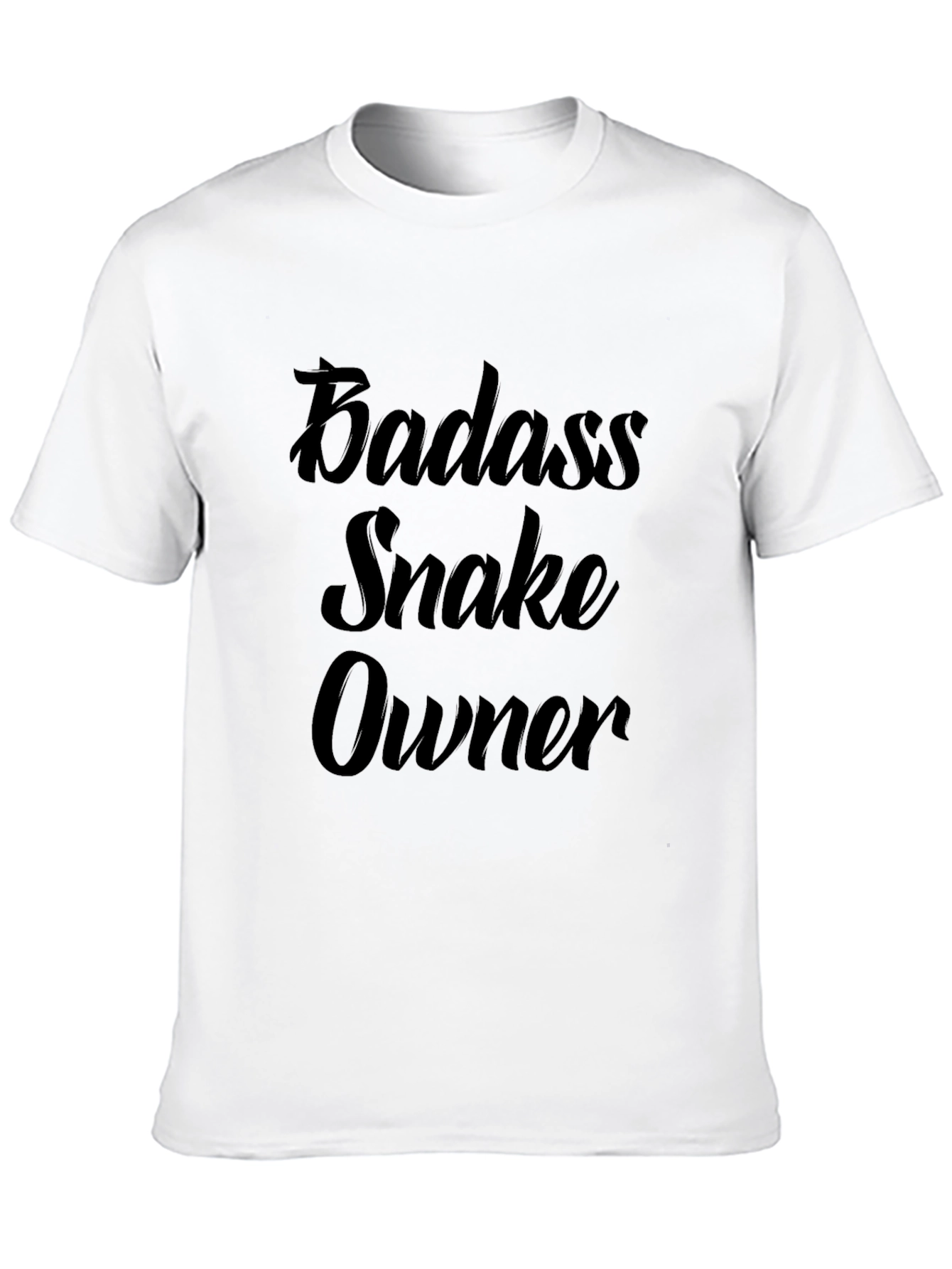 Badass Snake Owner T-Shirt - Premium Quality Cotton