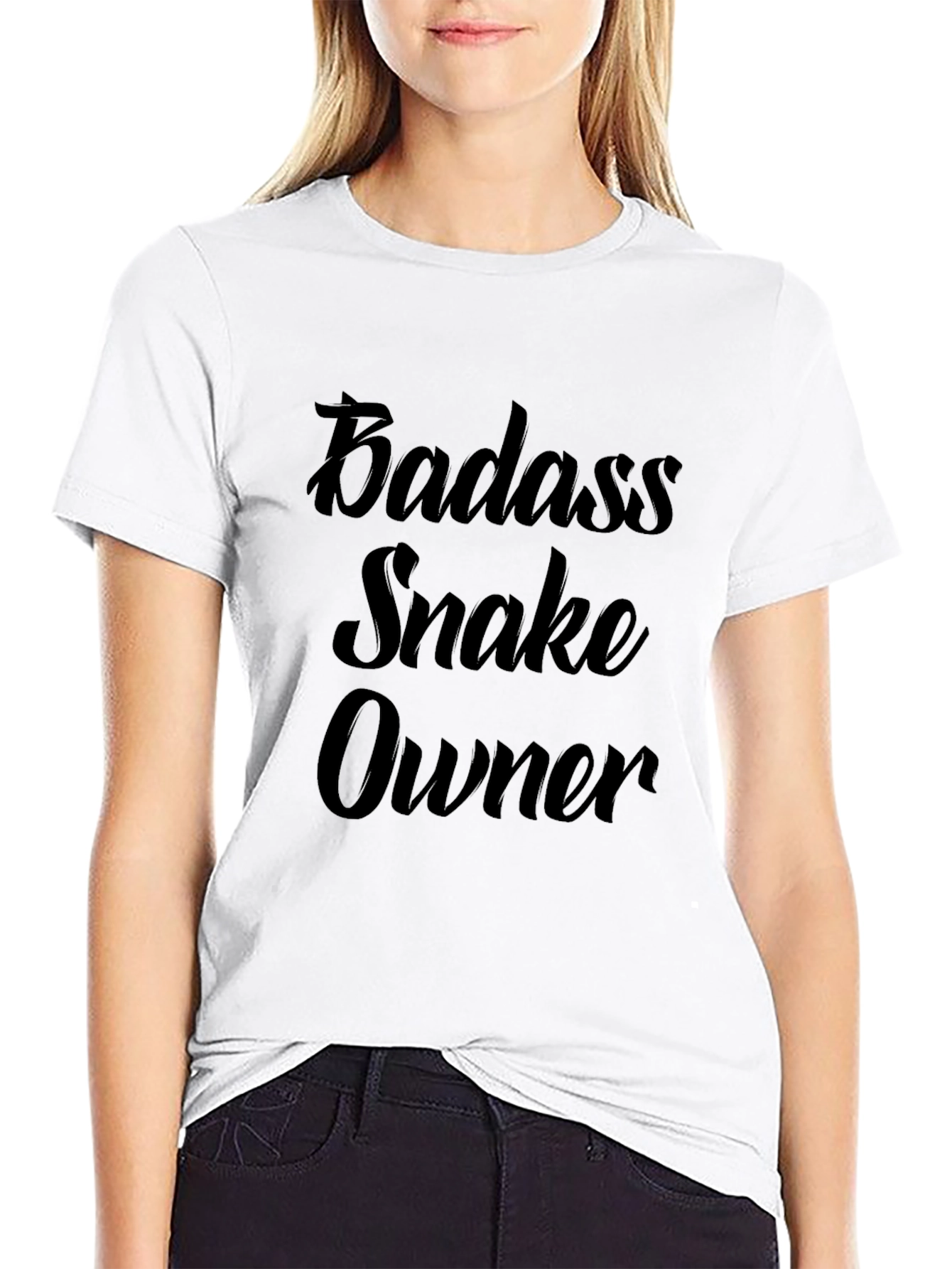 Badass Snake Owner T-Shirt - Premium Quality Cotton