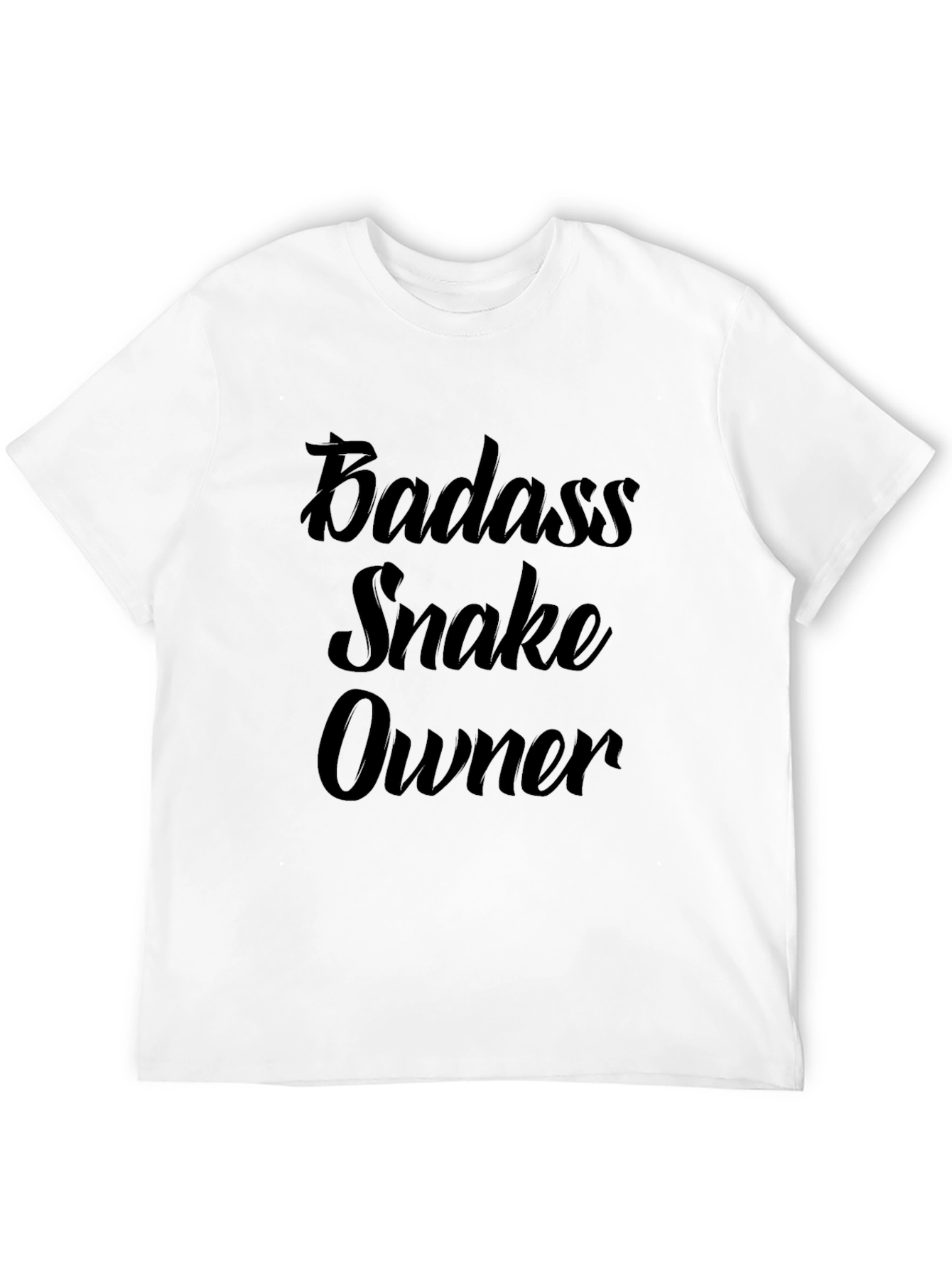 Badass Snake Owner T-Shirt - Premium Quality Cotton