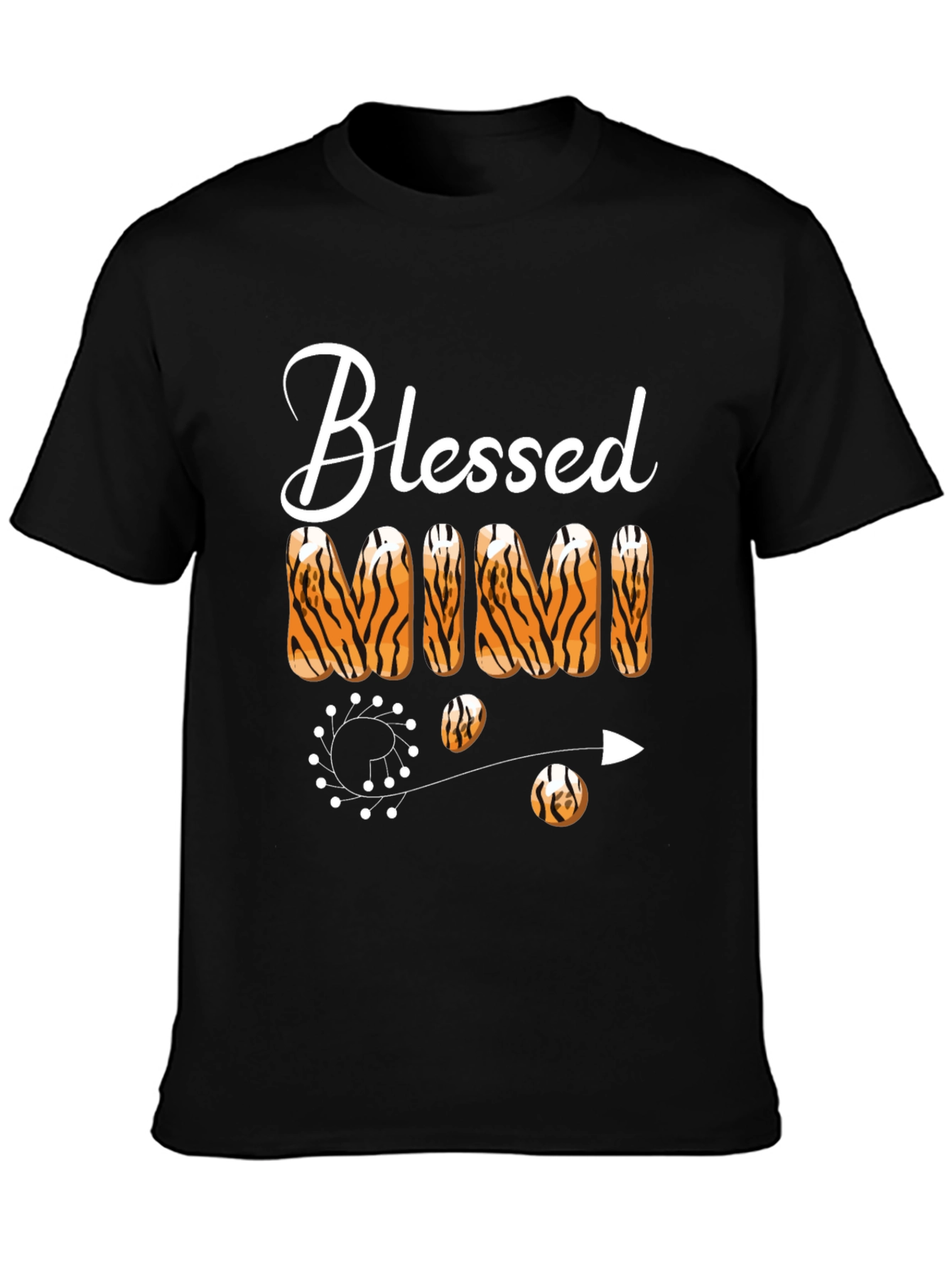 Blessed Mimi Tiger Print T-Shirt