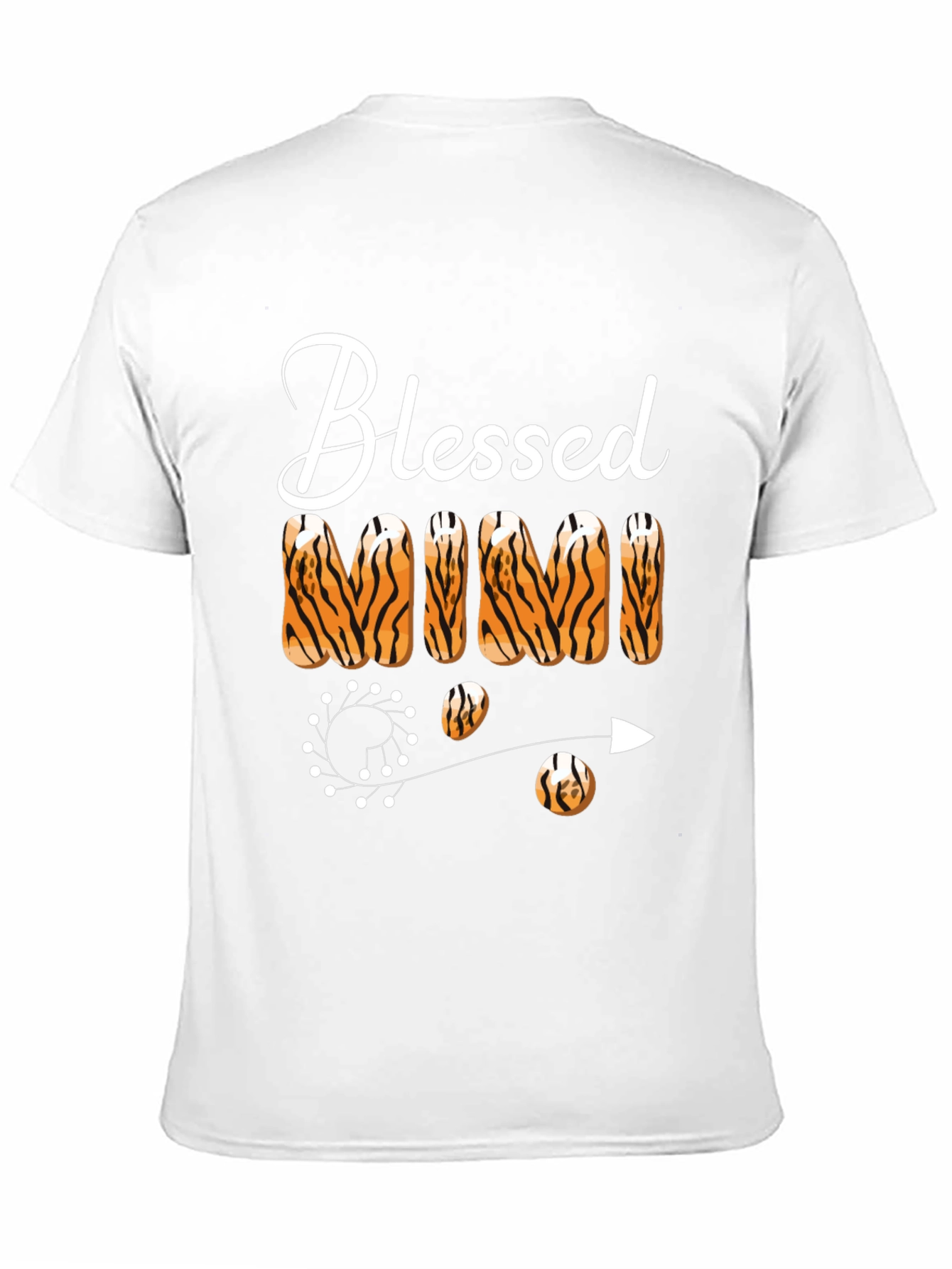 Blessed Mimi Tiger Print T-Shirt