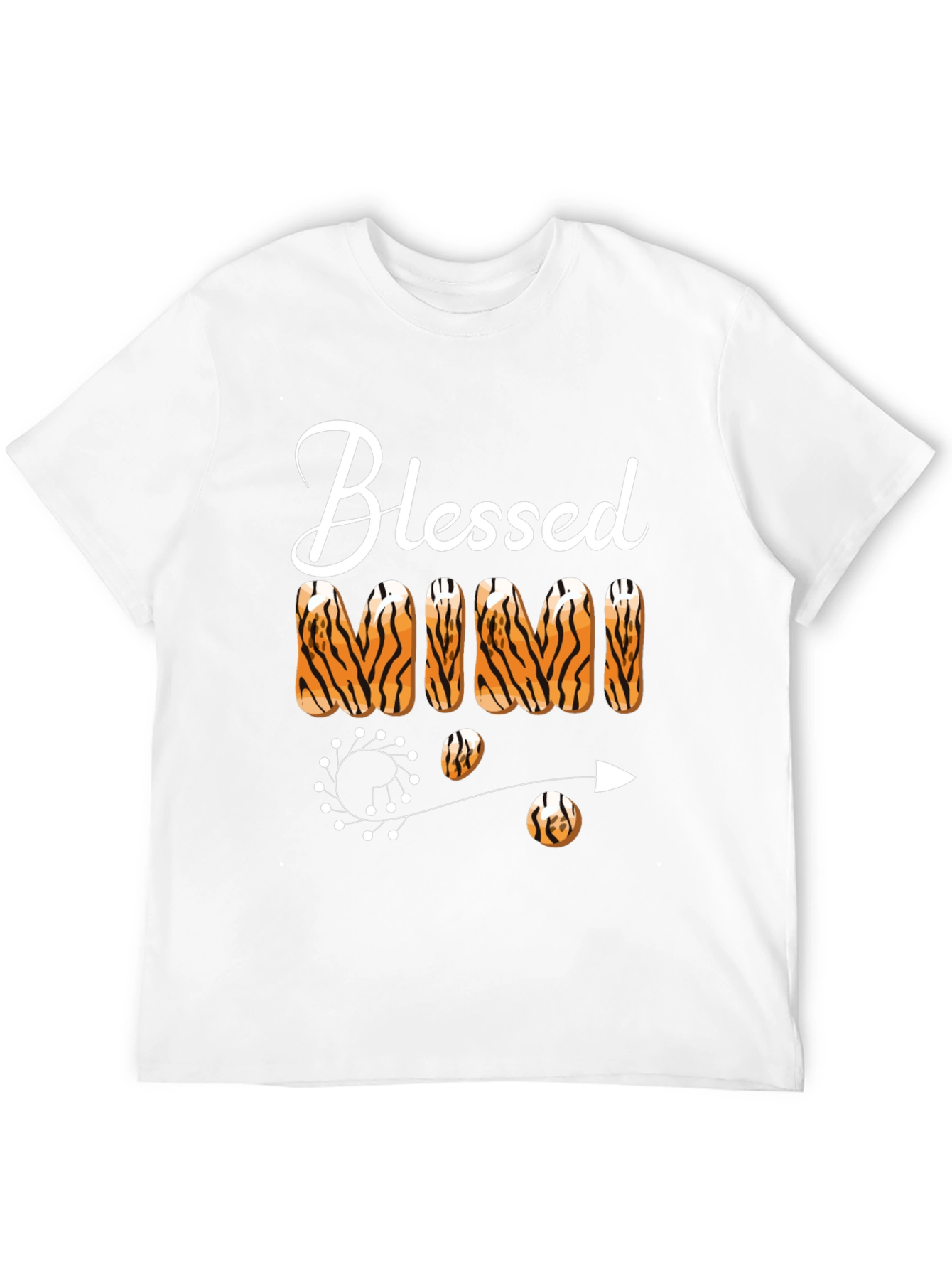 Blessed Mimi Tiger Print T-Shirt