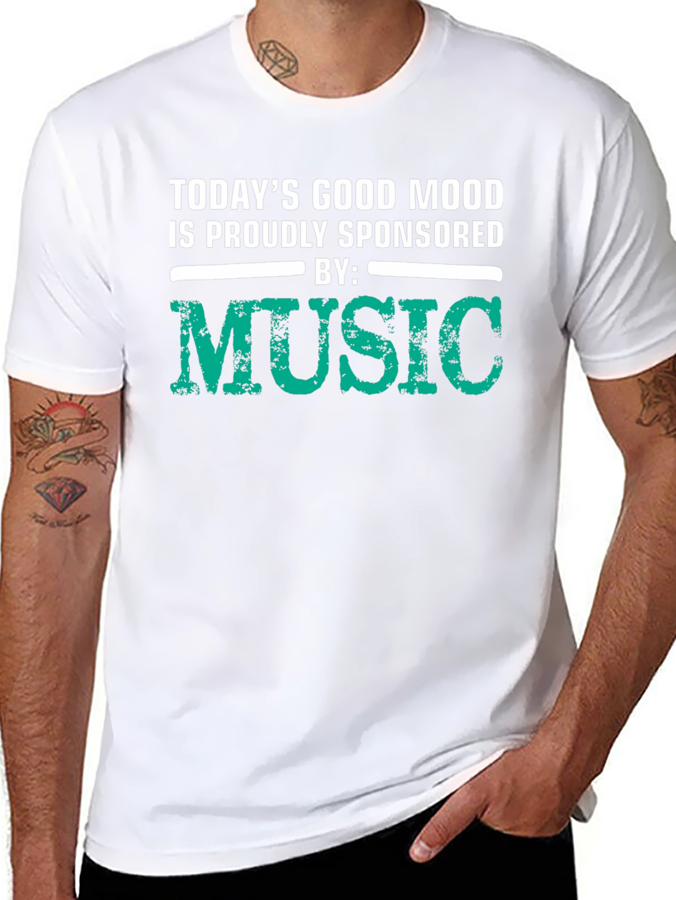 Music Sponsored Good Mood T-Shirt