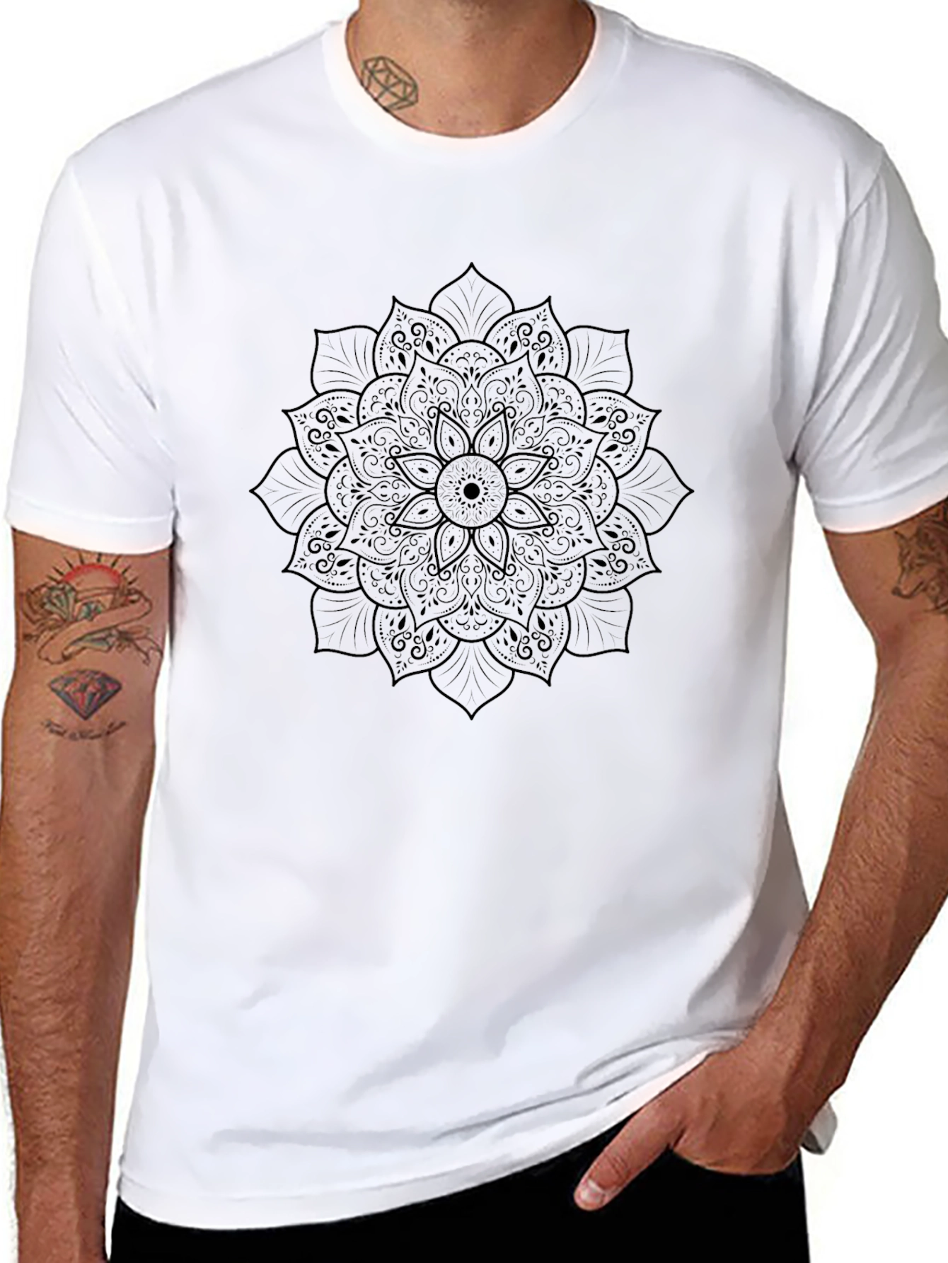 Mandala Graphic Tee - Stylish & Comfortable