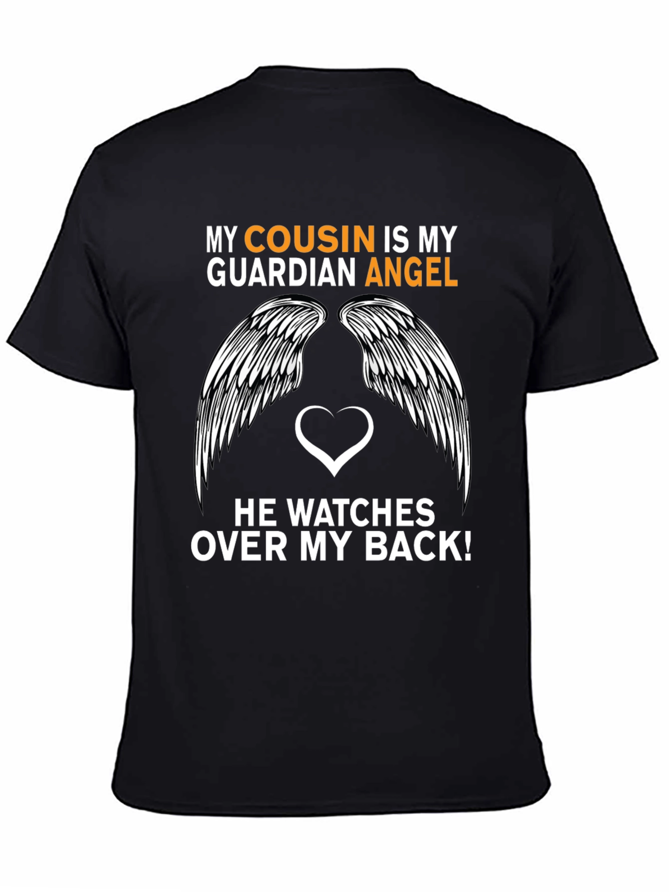 Cousin Guardian Angel Graphic Tee