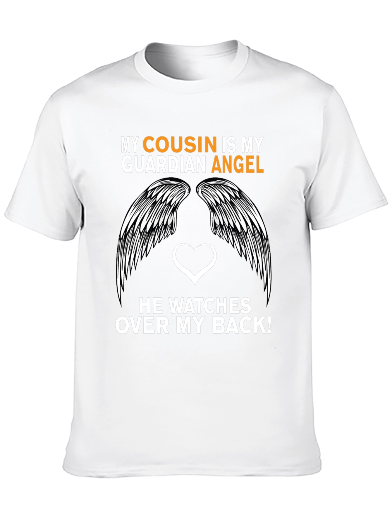 Cousin Guardian Angel Graphic Tee