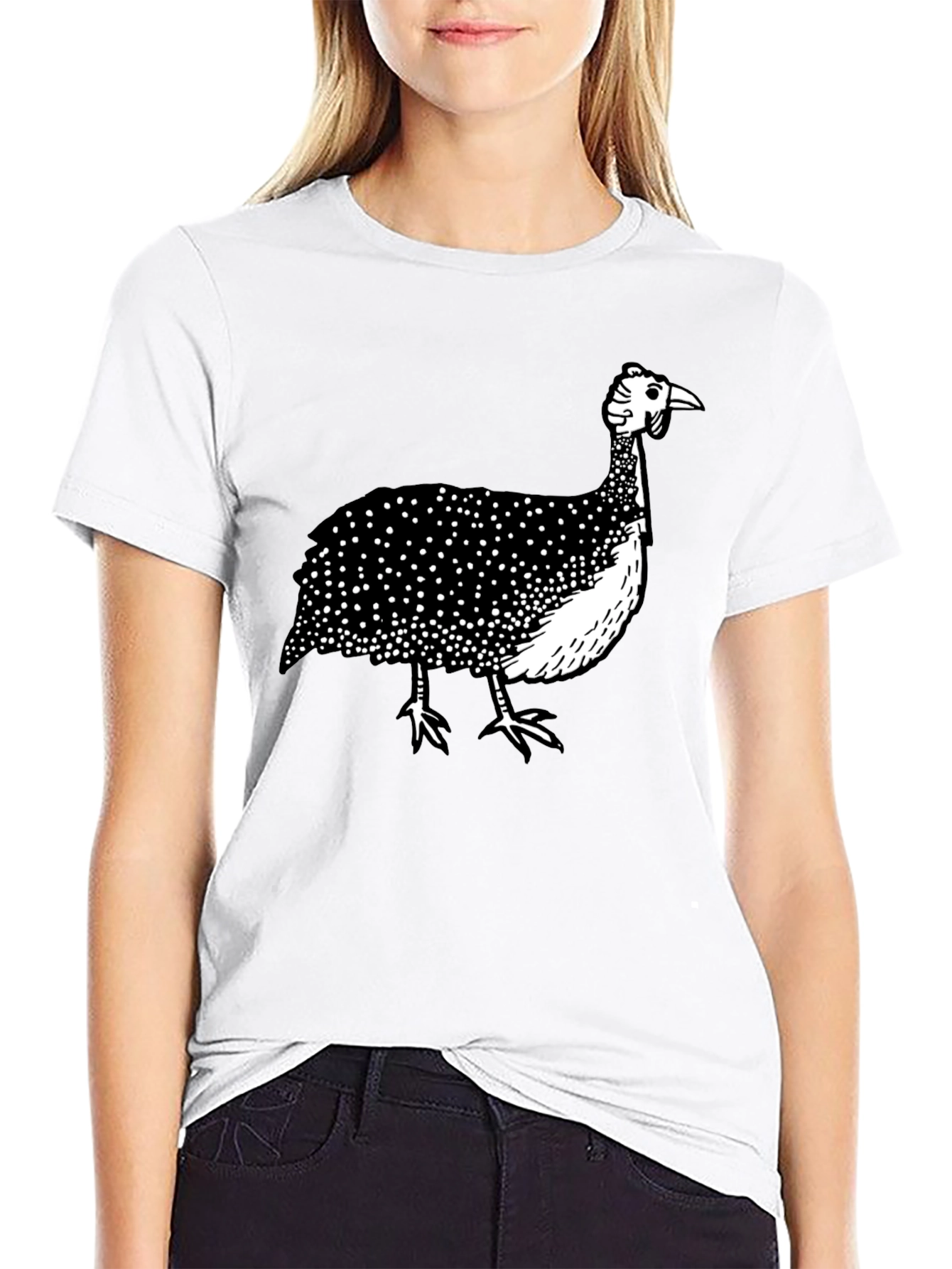 Guinea Fowl Graphic T-Shirt