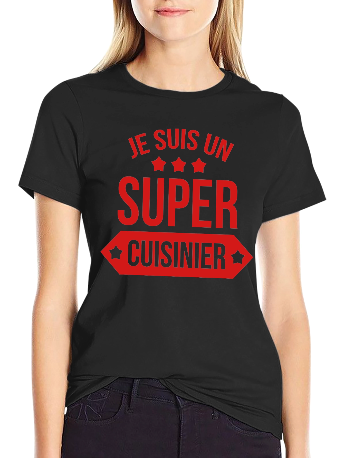 Super Cuisinier Graphic Tee - Chef T-Shirt