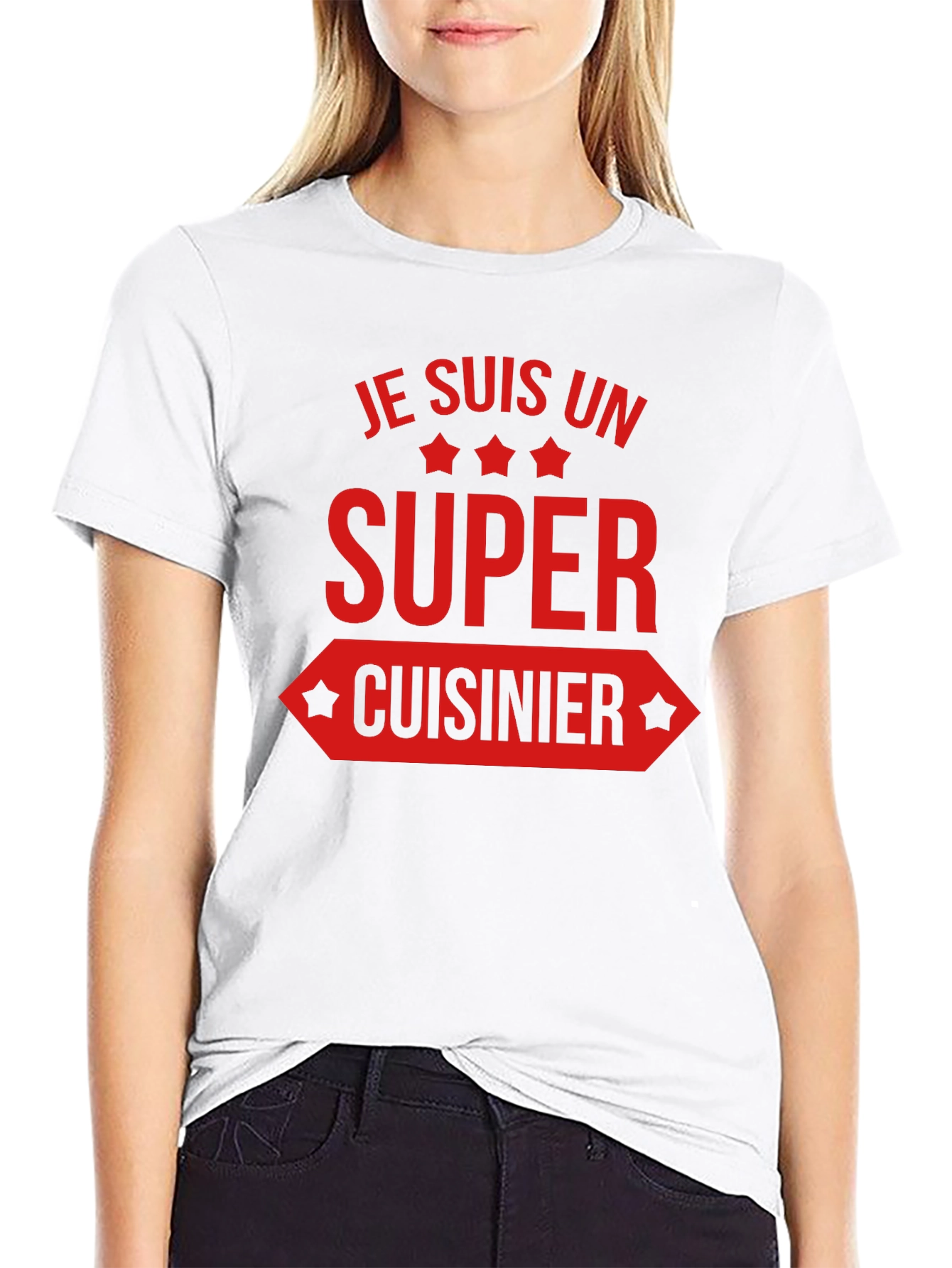 Super Cuisinier Graphic Tee - Chef T-Shirt