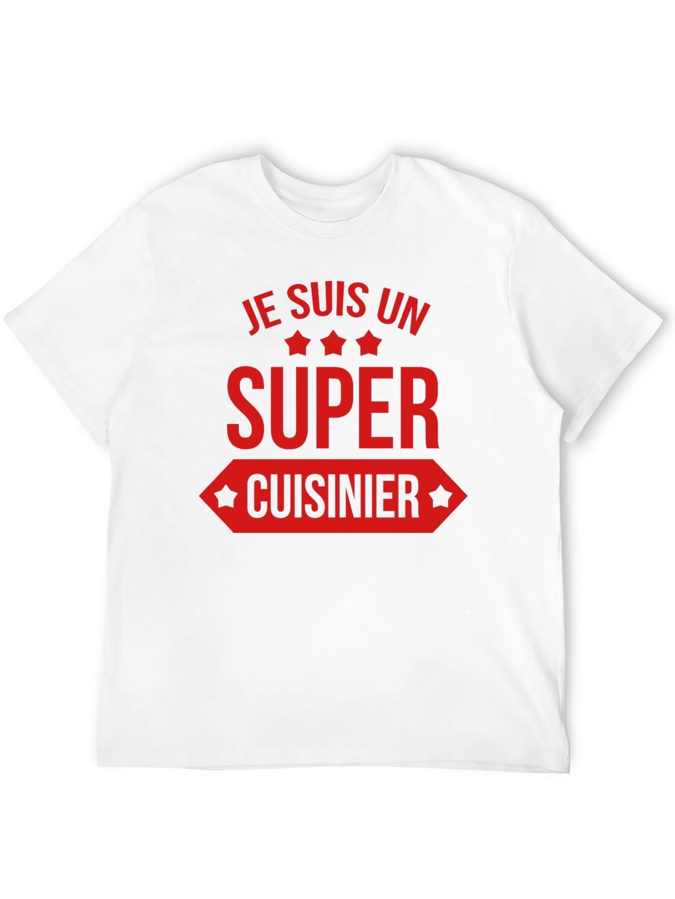Super Cuisinier Graphic Tee - Chef T-Shirt