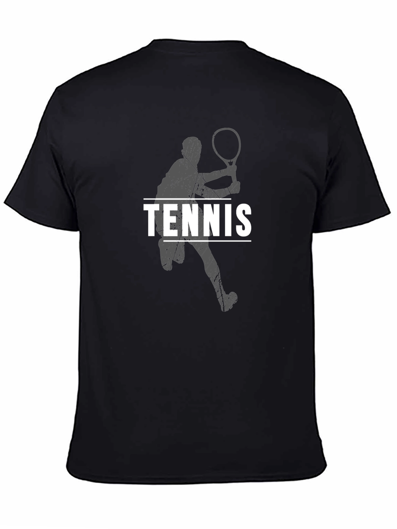 Tennis Player Graphic Tee - Stylish Sport T-Shirt