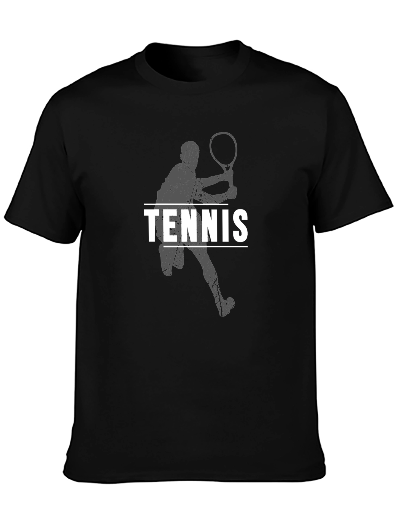 Tennis Player Graphic Tee - Stylish Sport T-Shirt