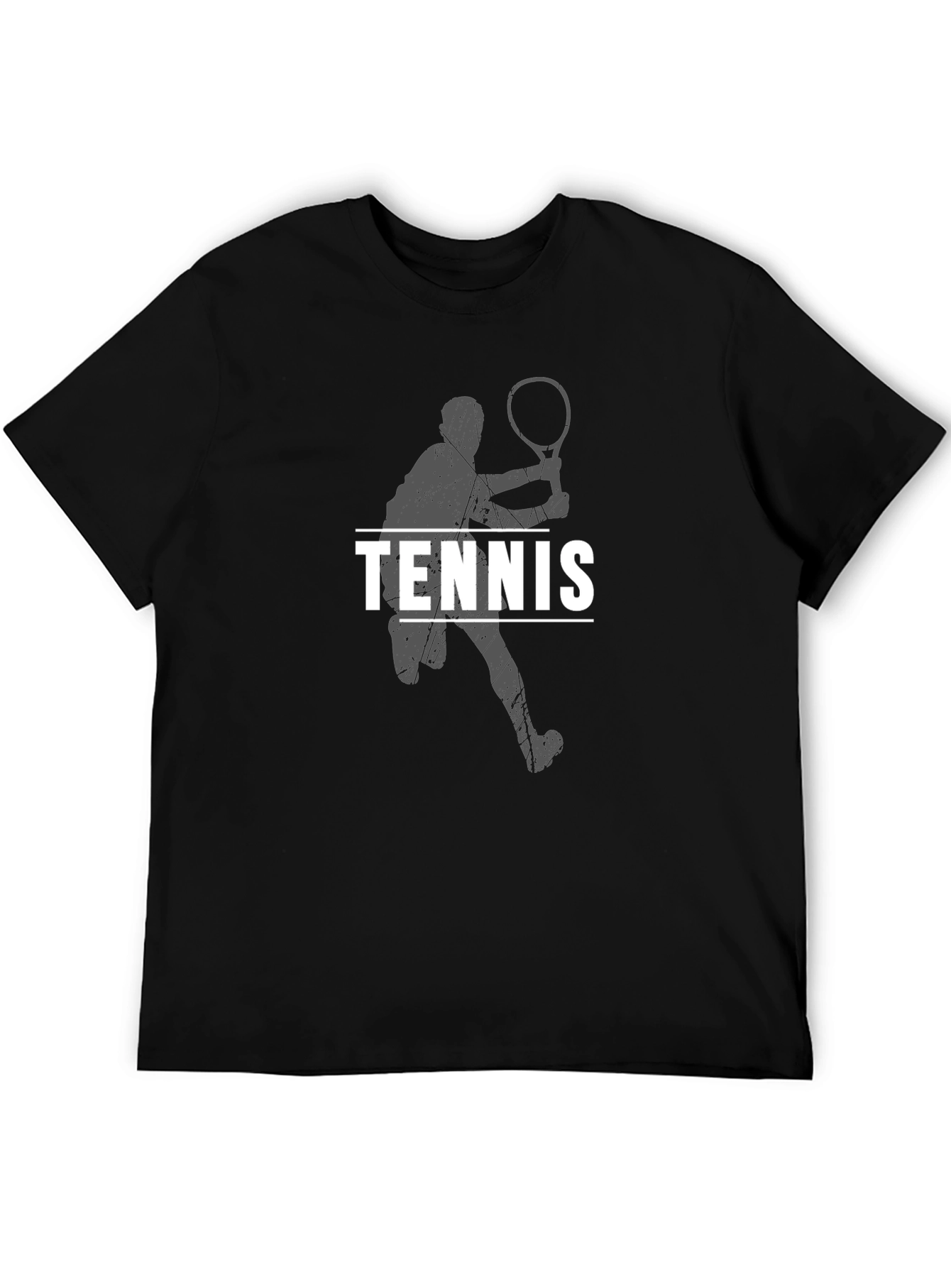 Tennis Player Graphic Tee - Stylish Sport T-Shirt