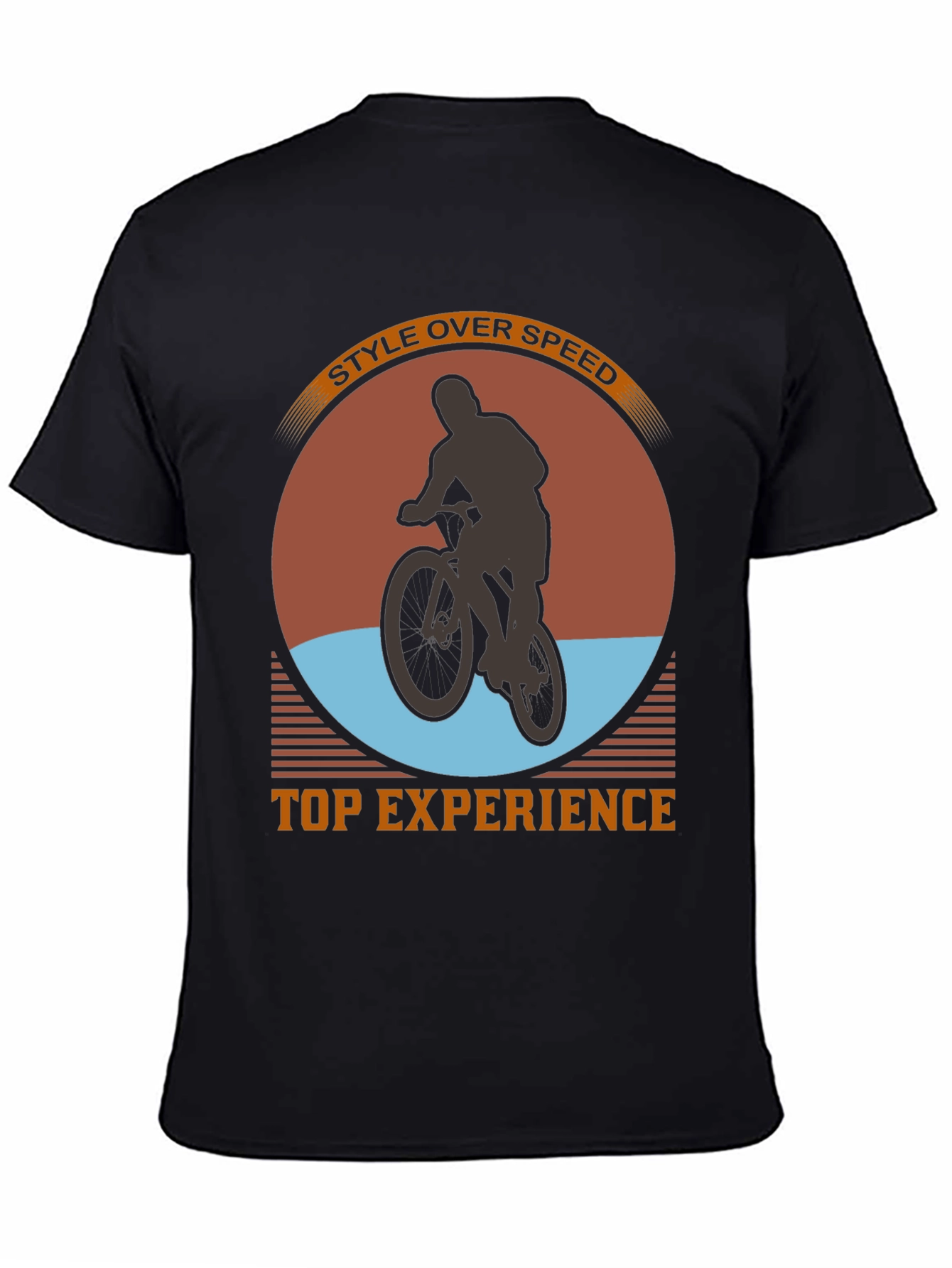 Style Over Speed Mountain Bike Graphic Tee