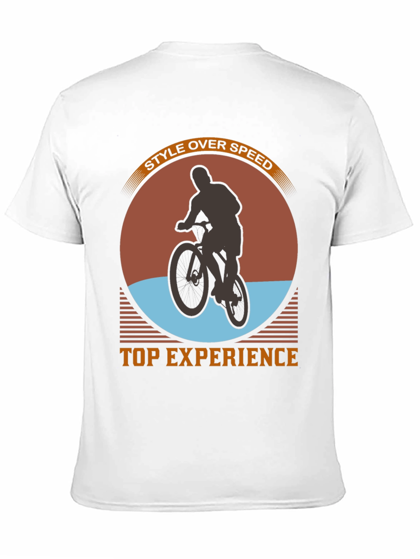 Style Over Speed Mountain Bike Graphic Tee