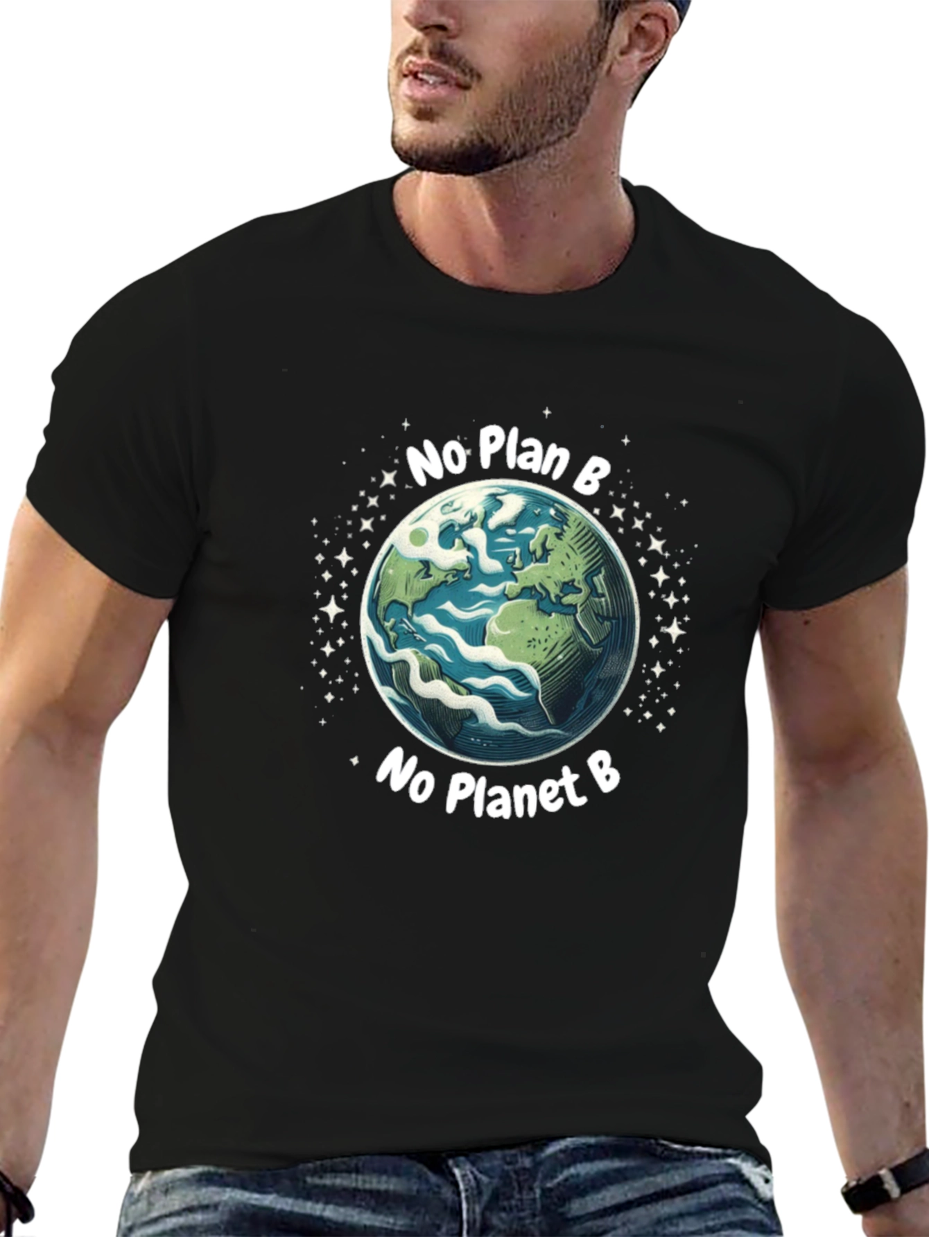 No Planet B Graphic Tee - Earth Day Shirt