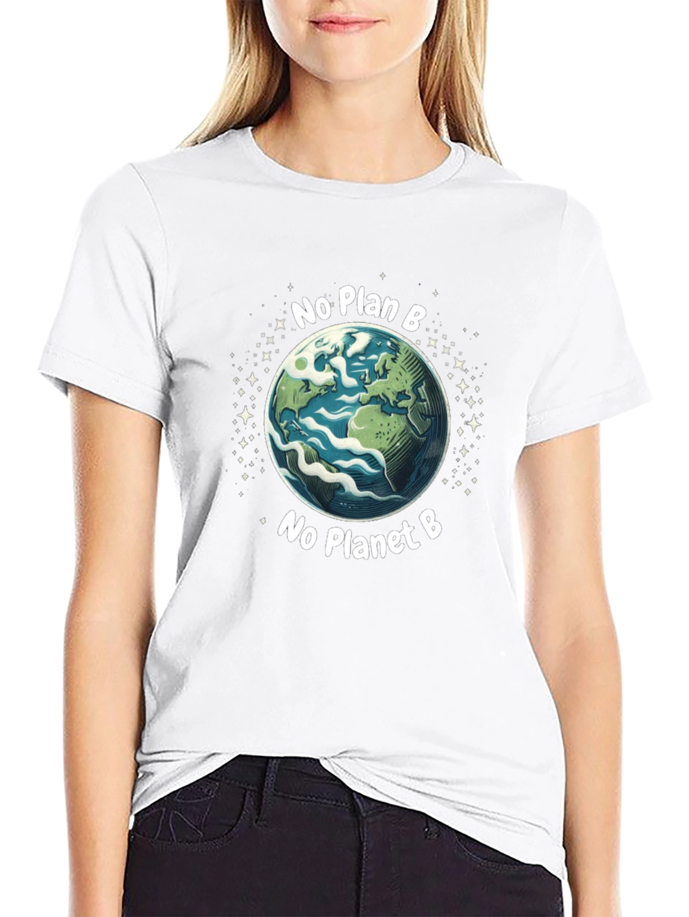 No Planet B Graphic Tee - Earth Day Shirt
