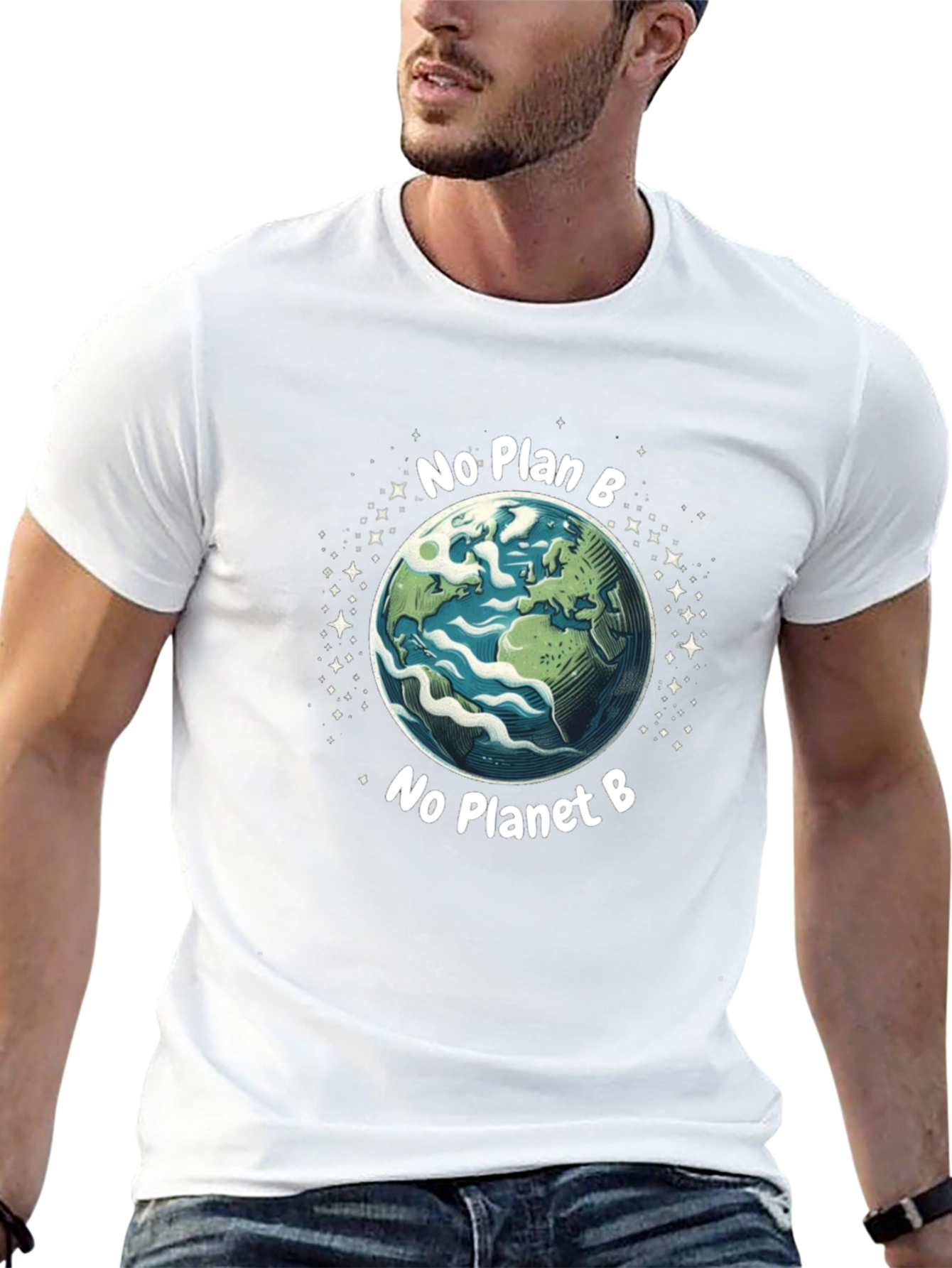 No Planet B Graphic Tee - Earth Day Shirt