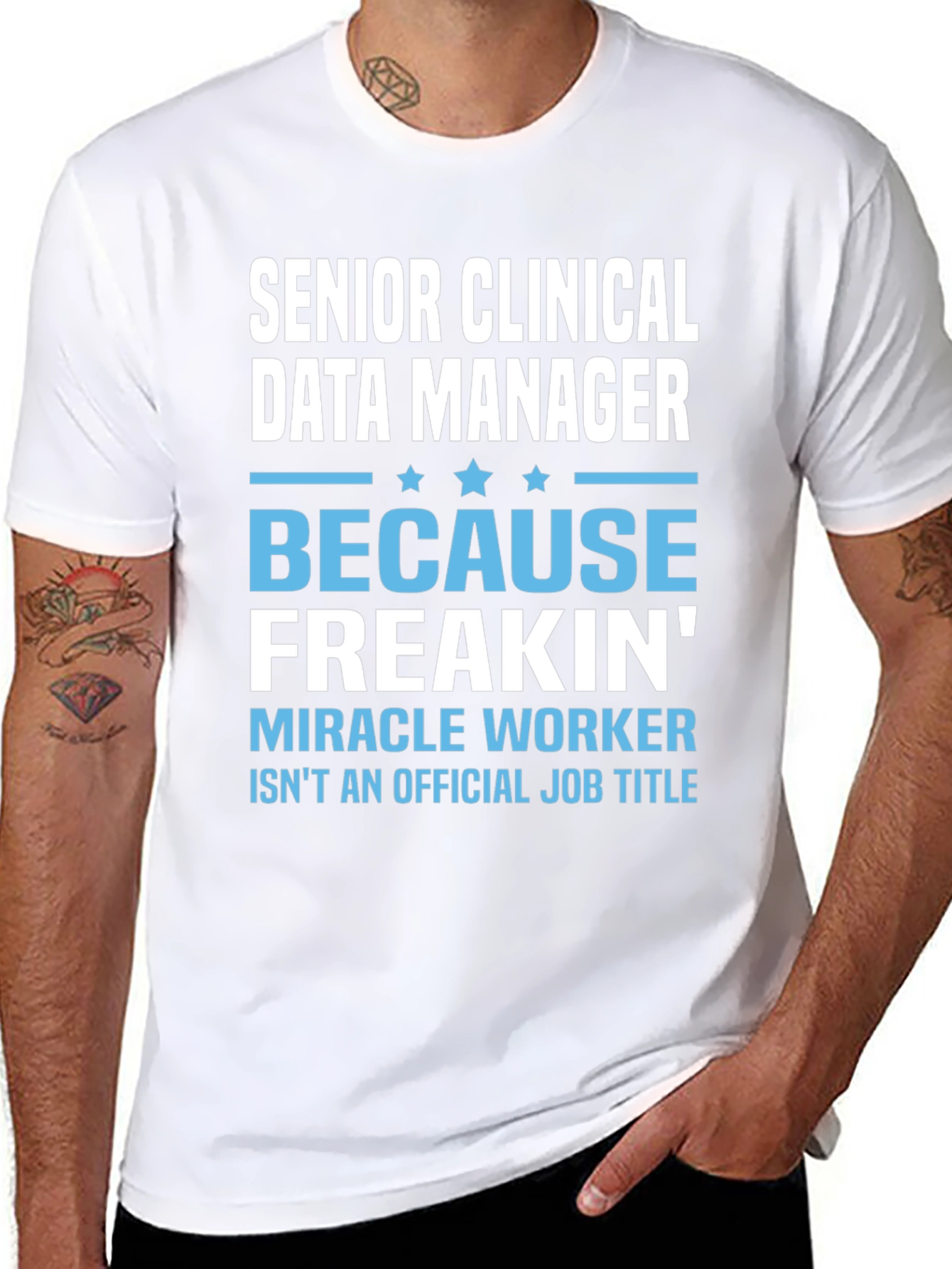 Senior Clinical Data Manager T-Shirt