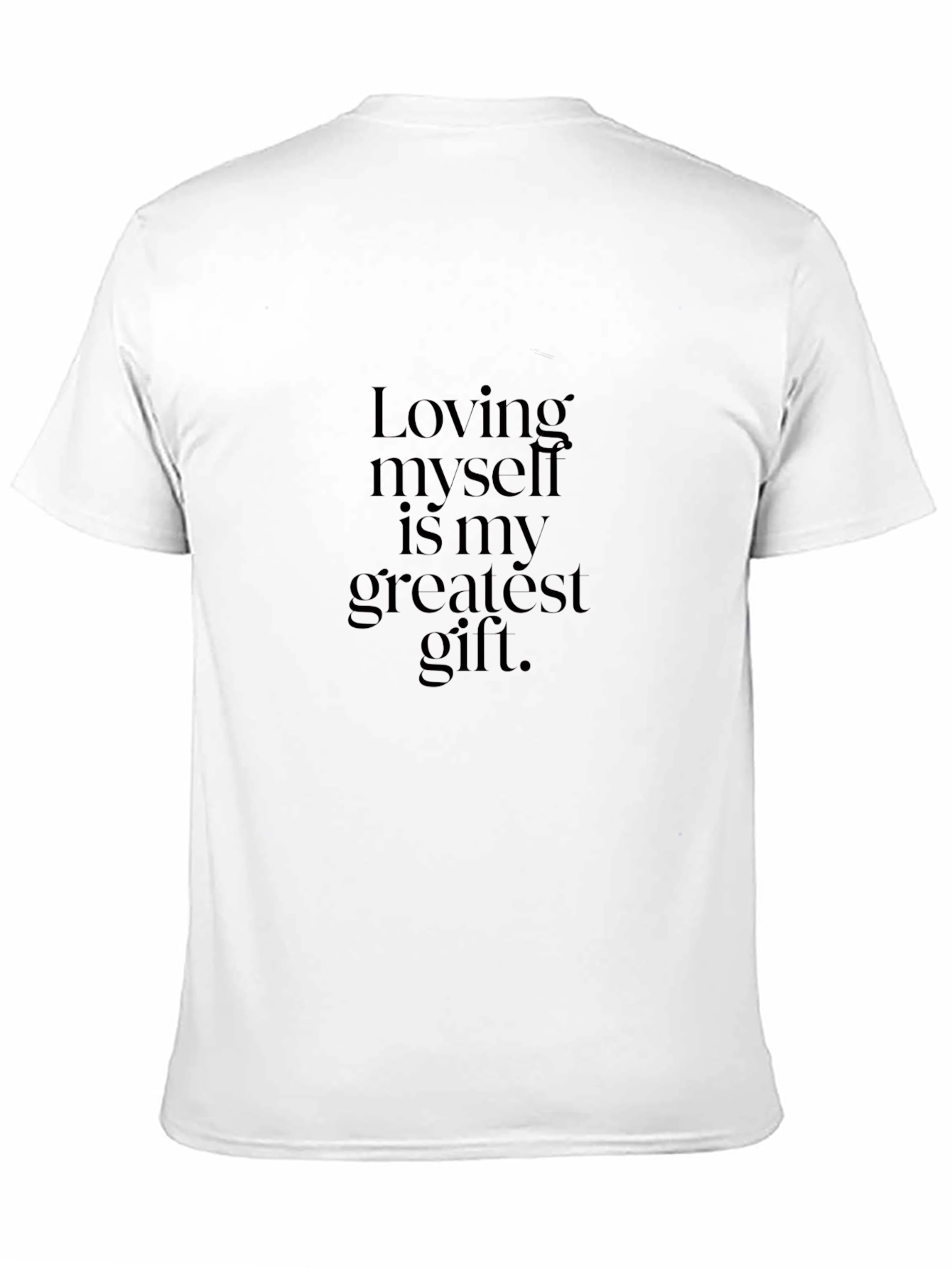 Loving Myself - Black Graphic Tee