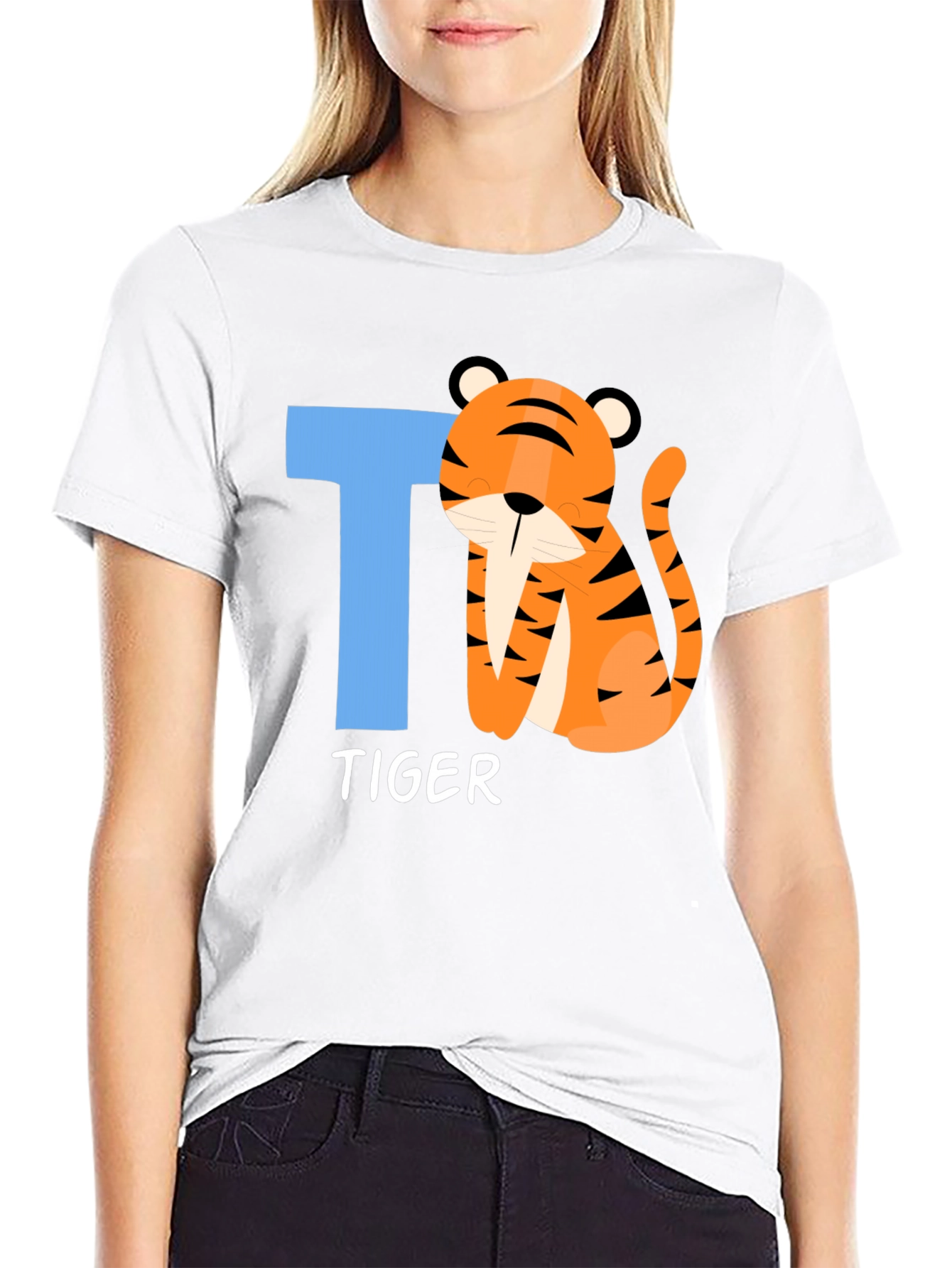 Kids T is for Tiger Graphic Tee