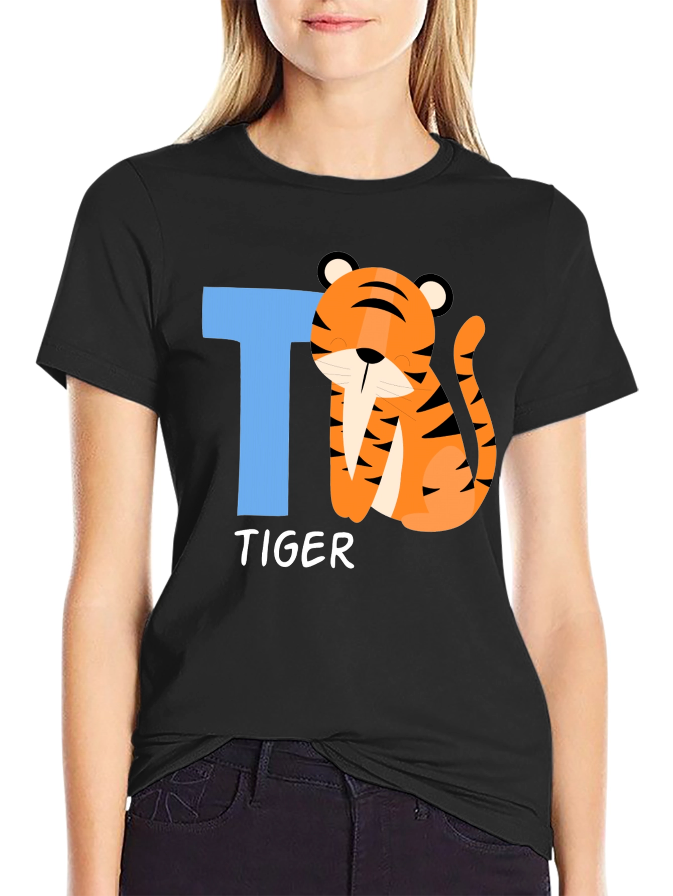 Kids T is for Tiger Graphic Tee