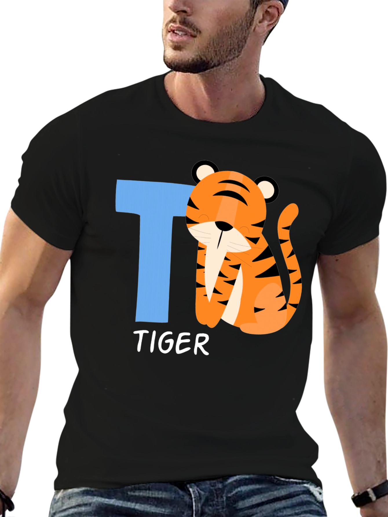 Kids T is for Tiger Graphic Tee
