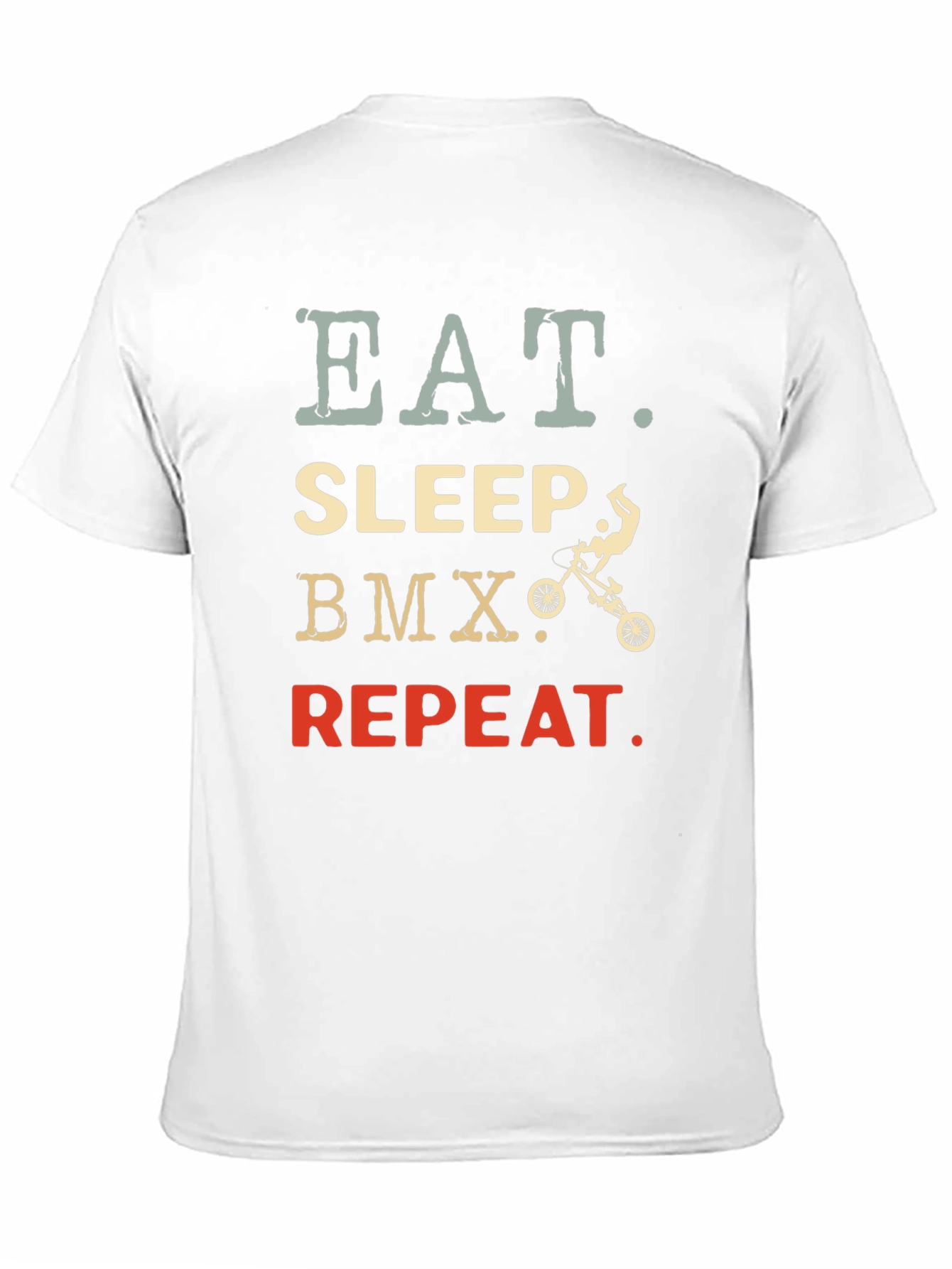 Eat Sleep BMX Repeat Graphic Tee