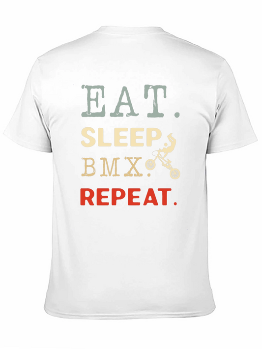 Eat Sleep BMX Repeat Graphic Tee