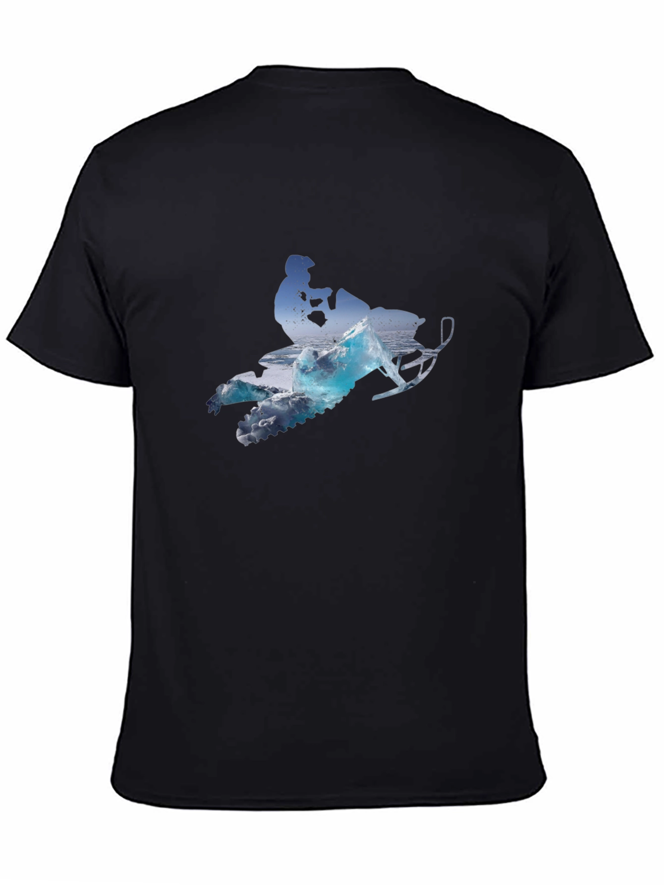 Snowmobile Graphic Tee - Ride the Winter Waves