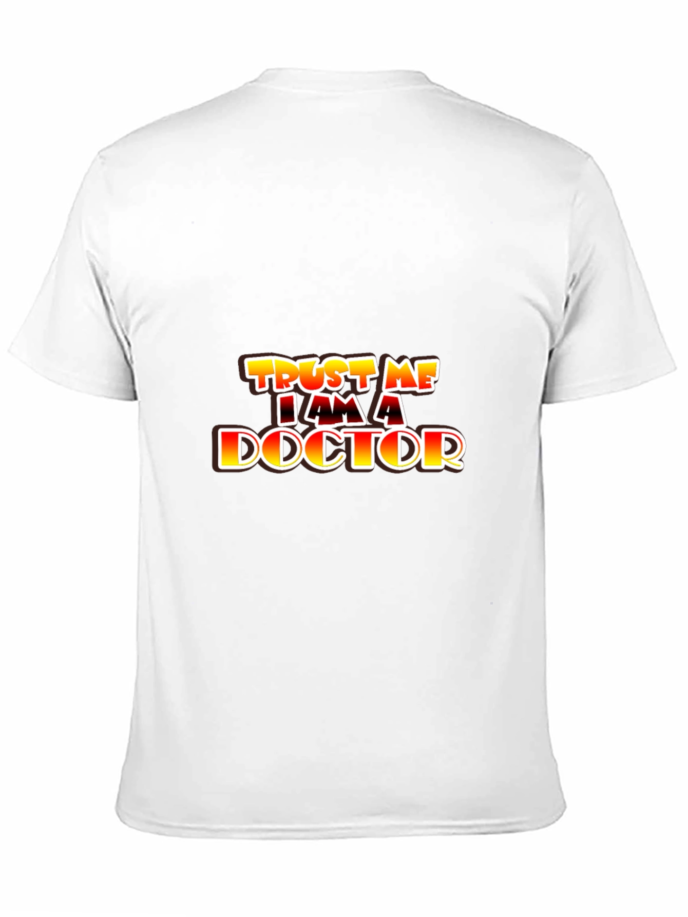 Trust Me Im A Doctor Black T-Shirt