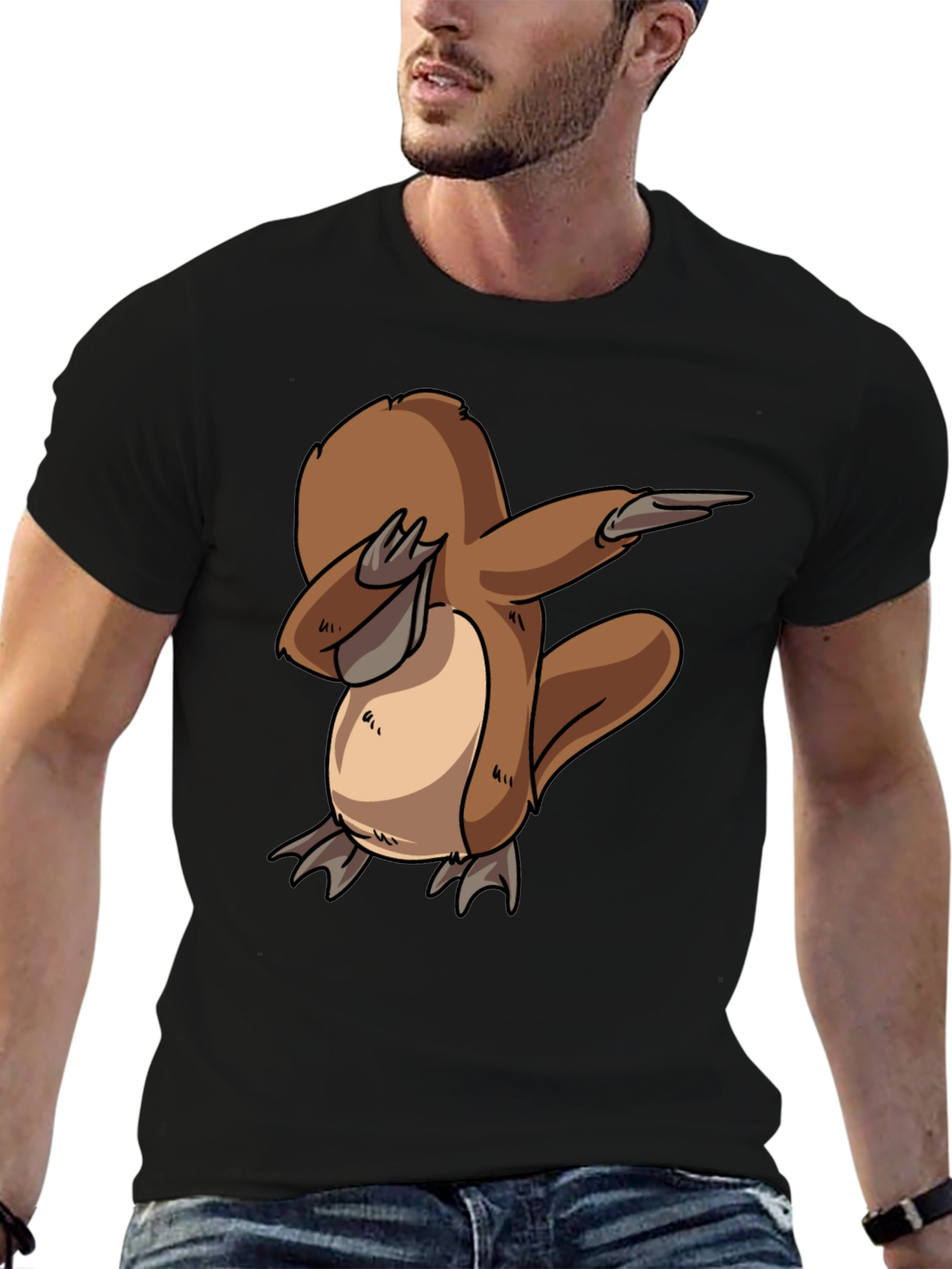 Dabbing Platypus Graphic Tee - Unisex