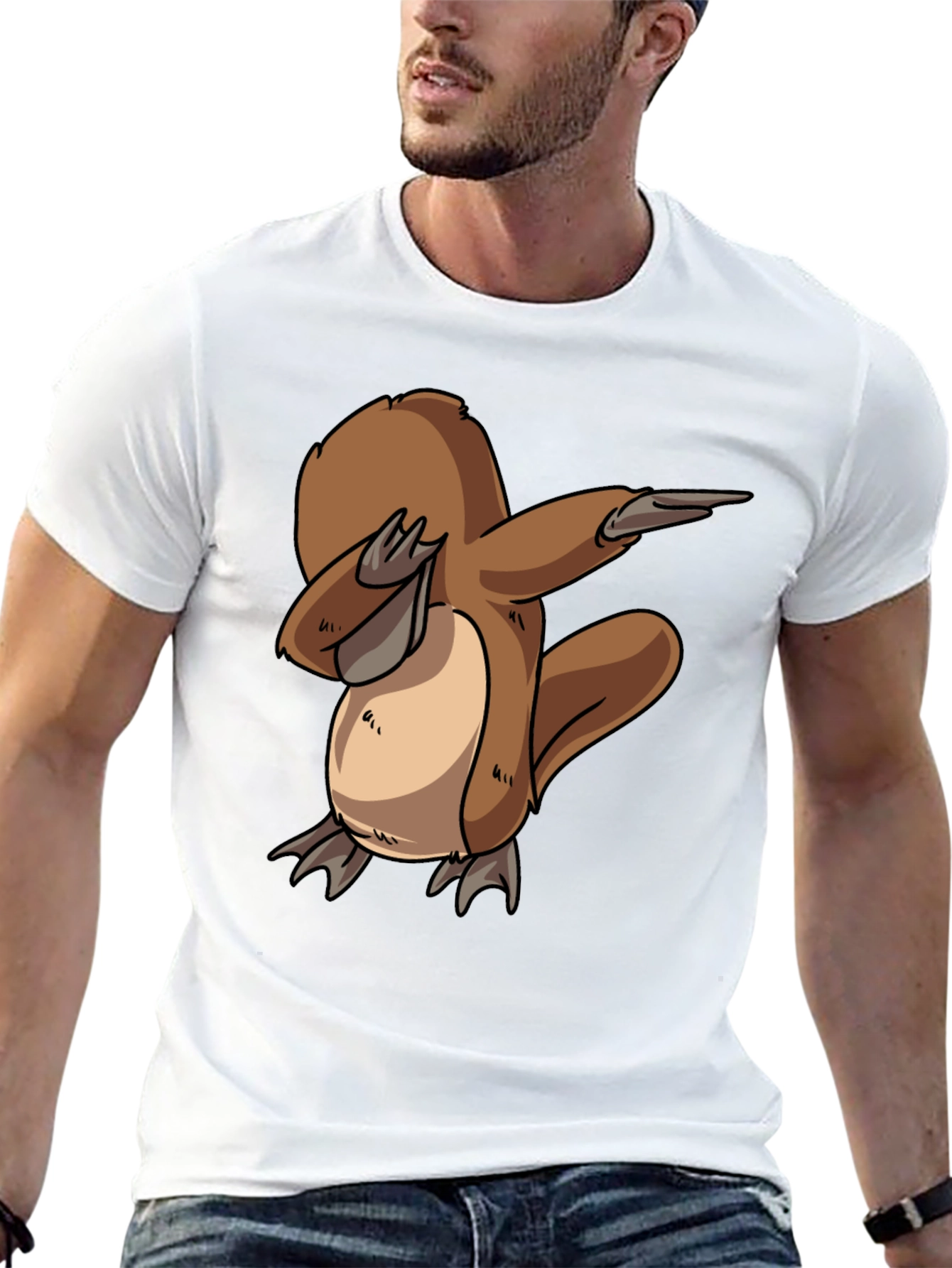 Dabbing Platypus Graphic Tee - Unisex