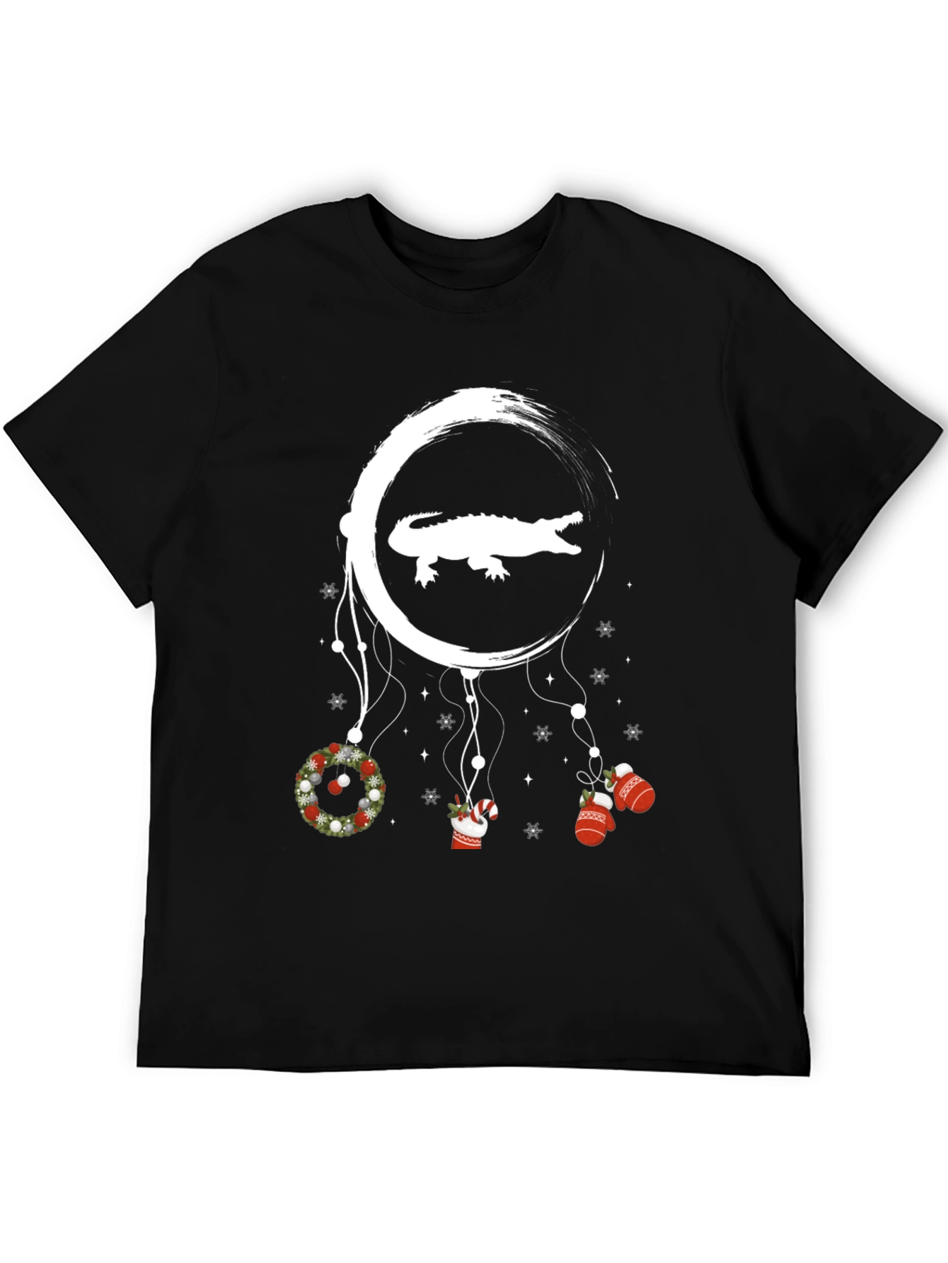 Christmas Alligator Dreamcatcher T-Shirt