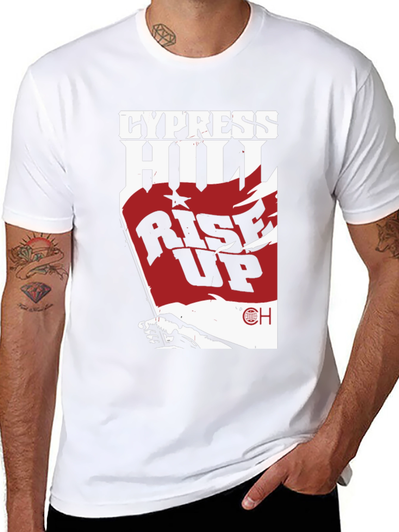 Cypress Hill Rise Up Black T-Shirt