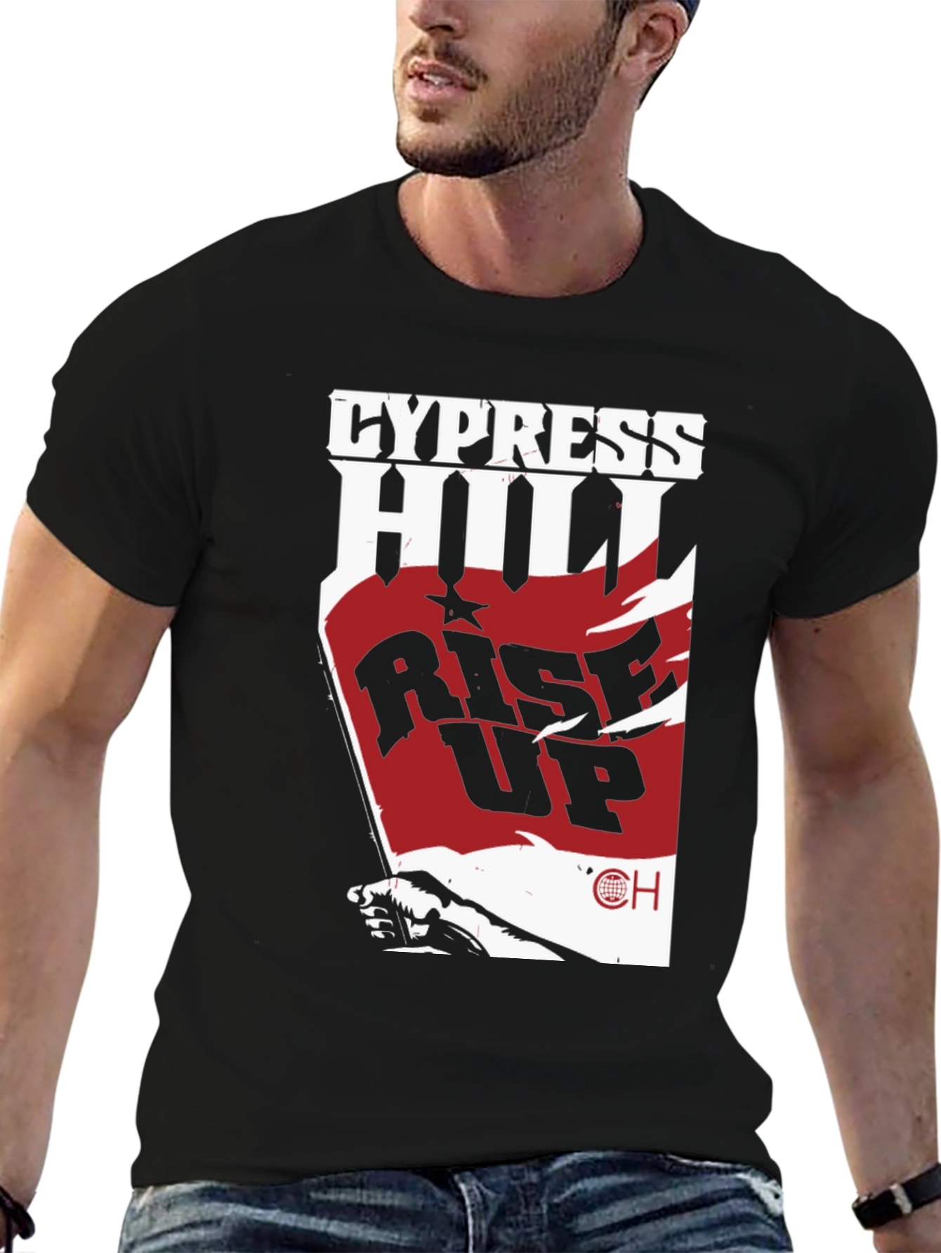 Cypress Hill Rise Up Black T-Shirt