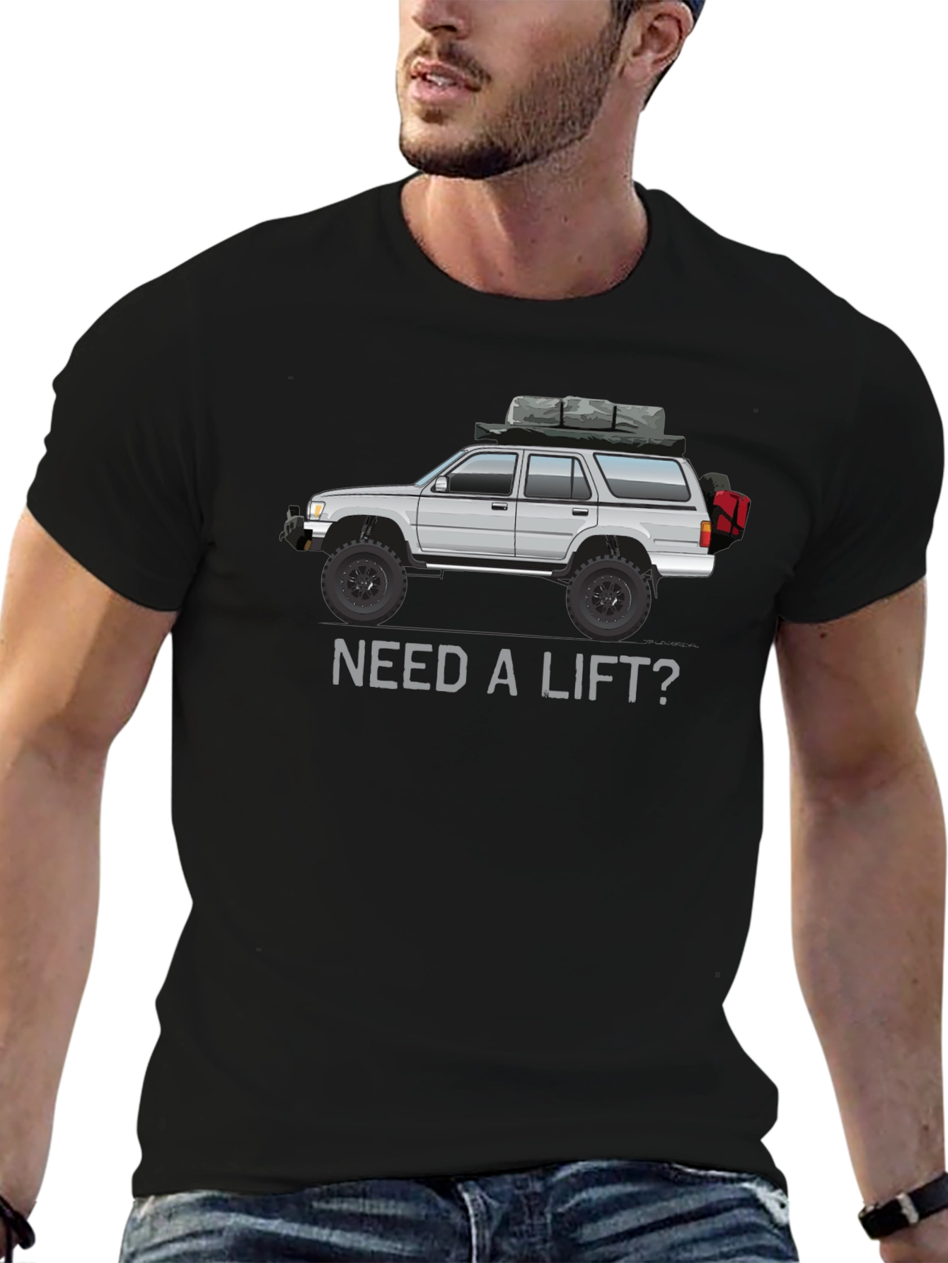 Need a Lift? 4Runner Tee - Off-Road Adventure
