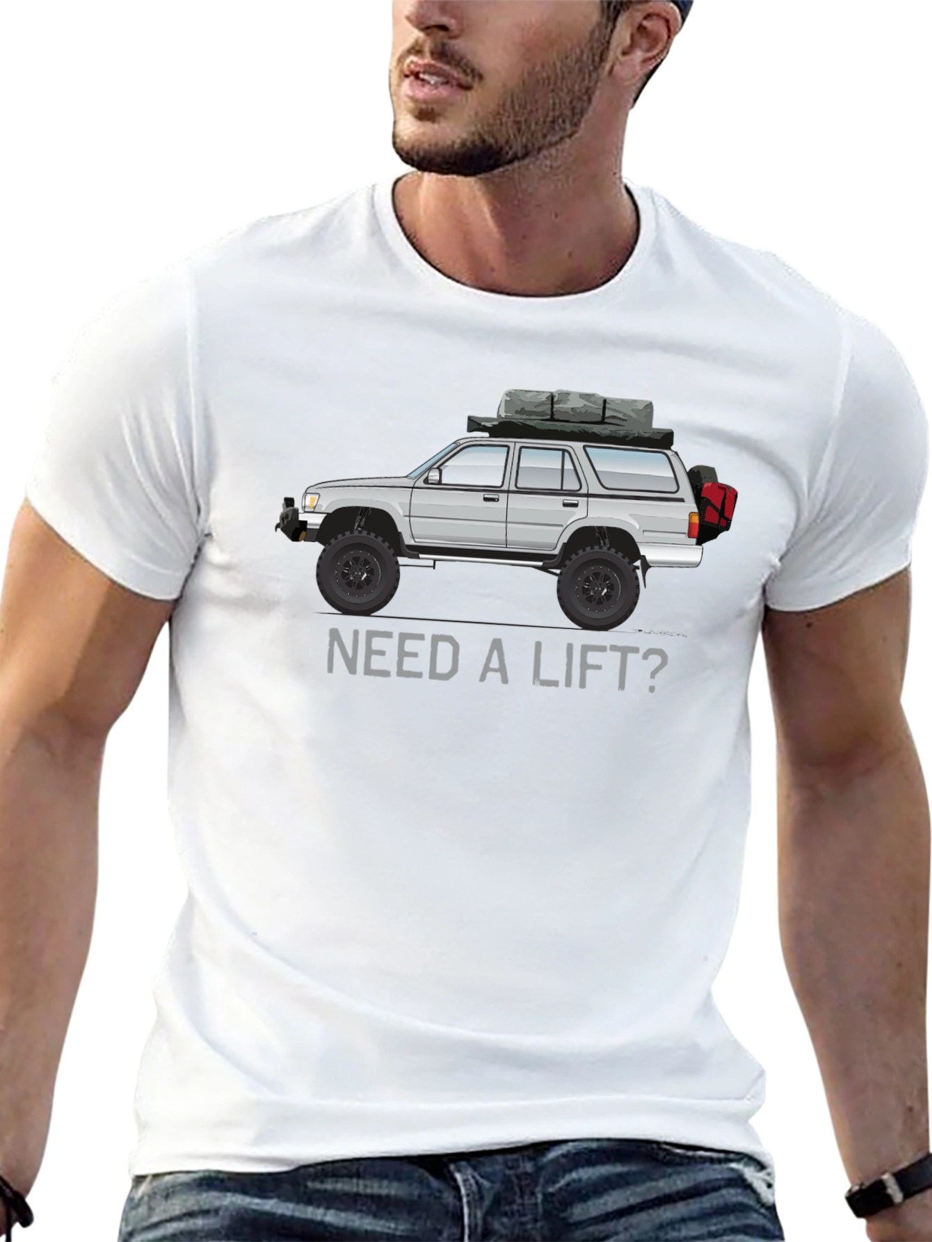 Need a Lift? 4Runner Tee - Off-Road Adventure