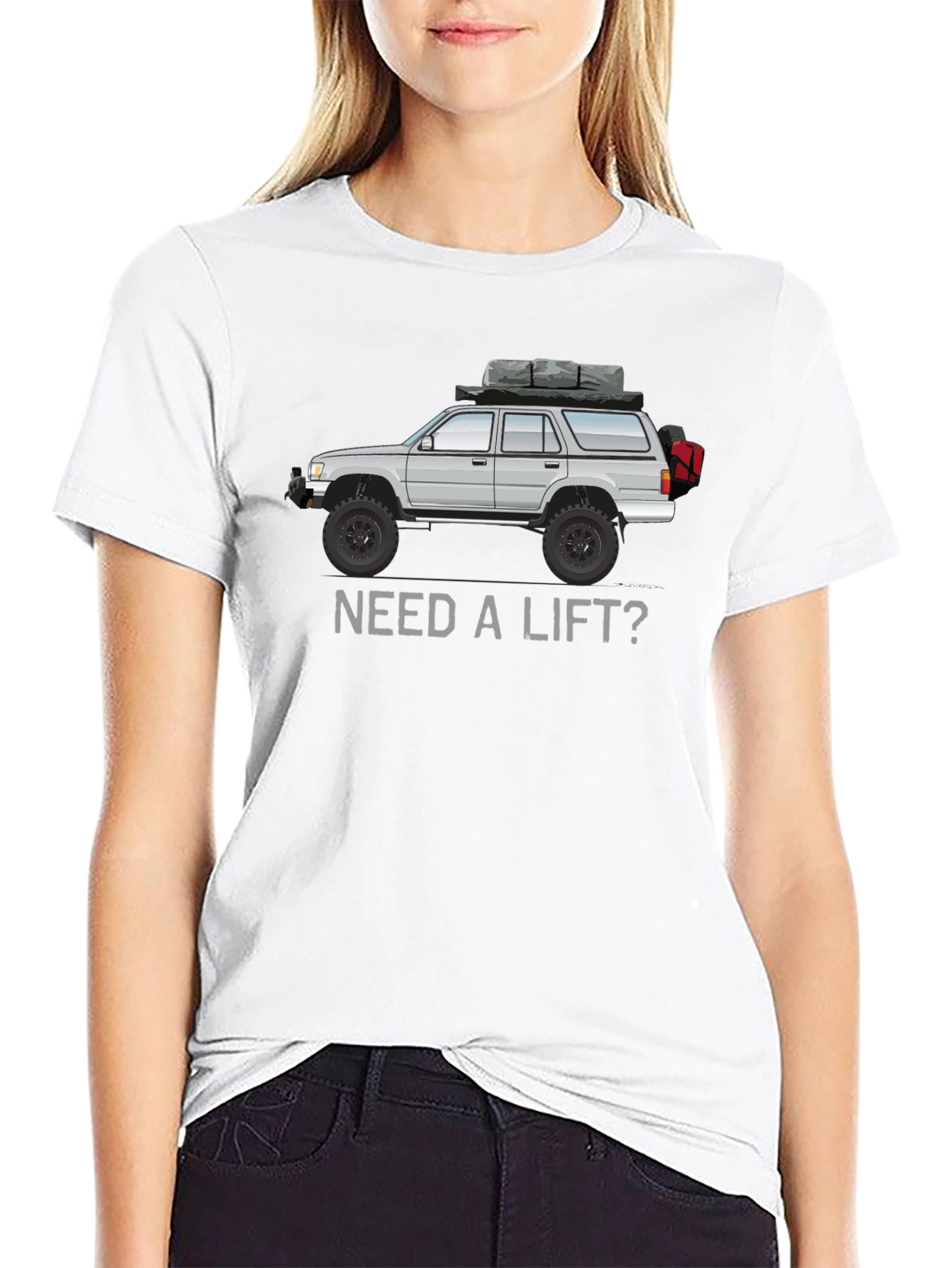 Need a Lift? 4Runner Tee - Off-Road Adventure