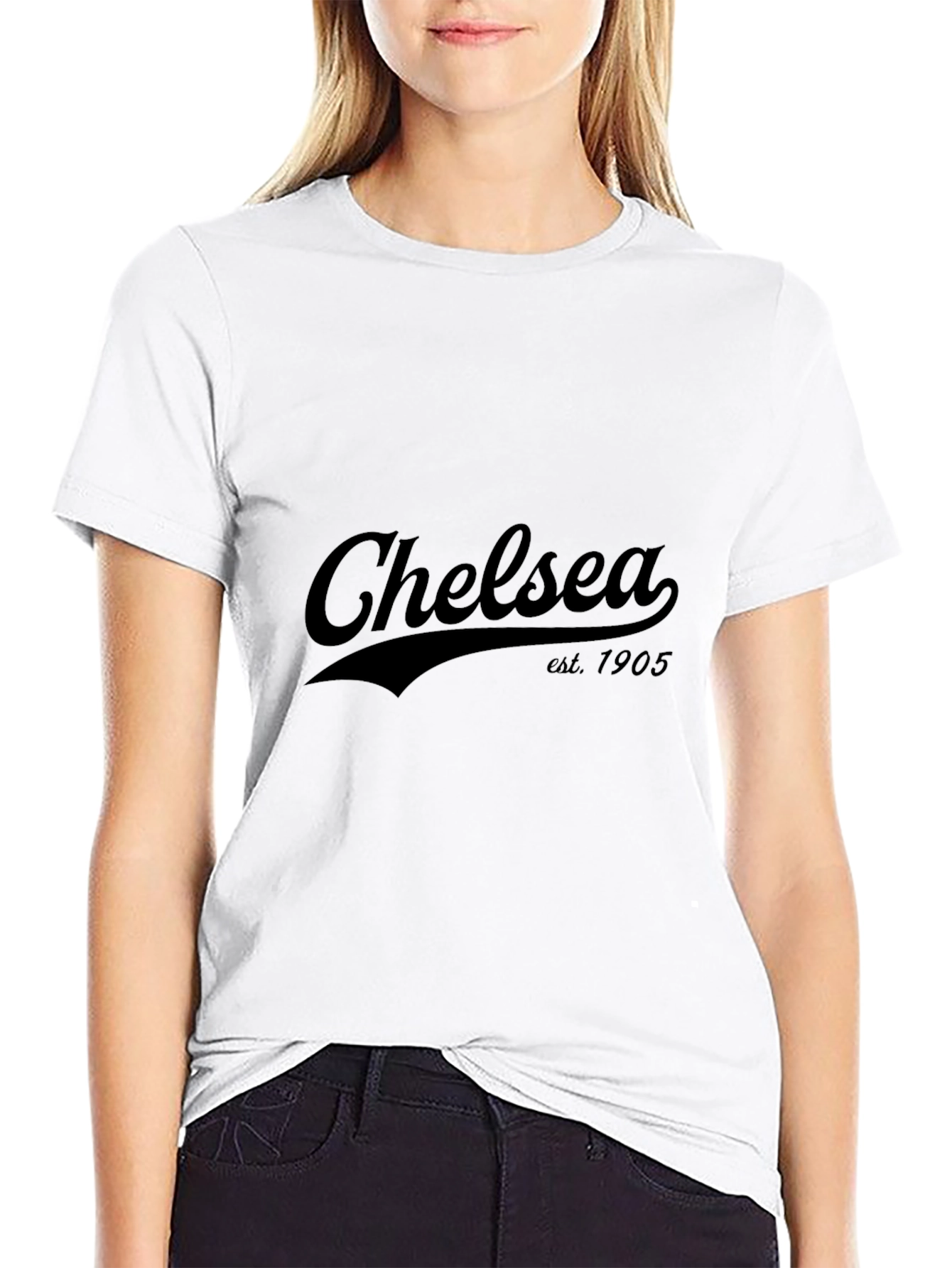 Chelsea EST. 1905 Black T-Shirt