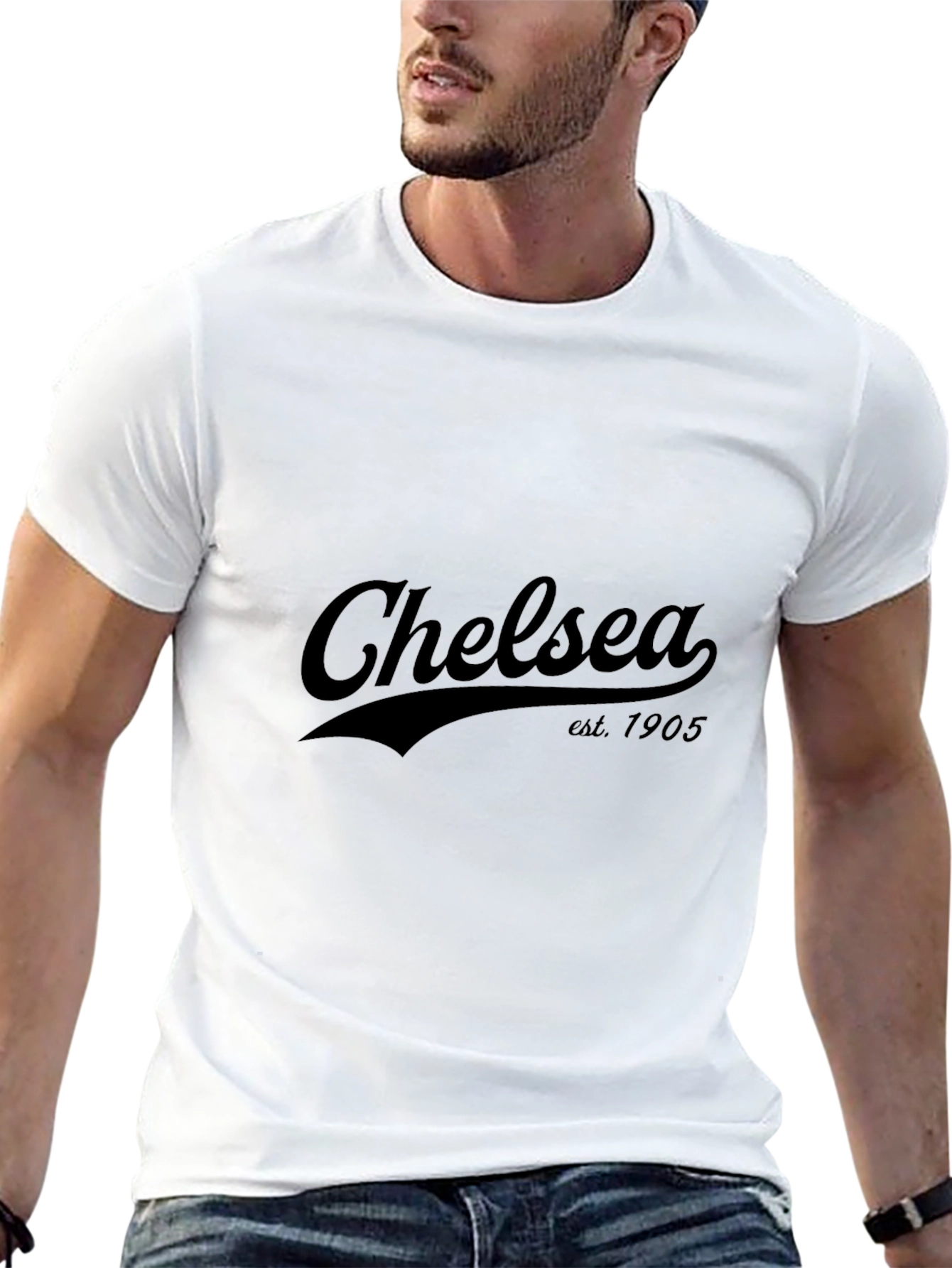 Chelsea EST. 1905 Black T-Shirt