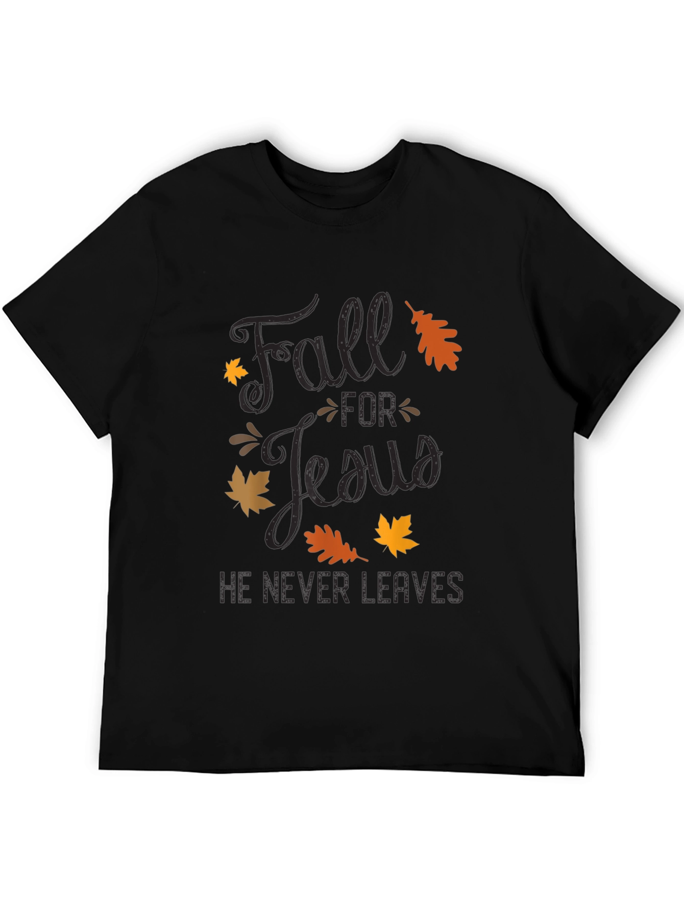 Fall for Jesus T-Shirt - Christian Autumn Apparel
