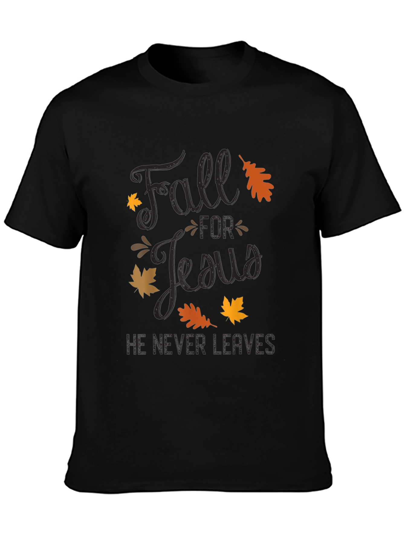 Fall for Jesus T-Shirt - Christian Autumn Apparel