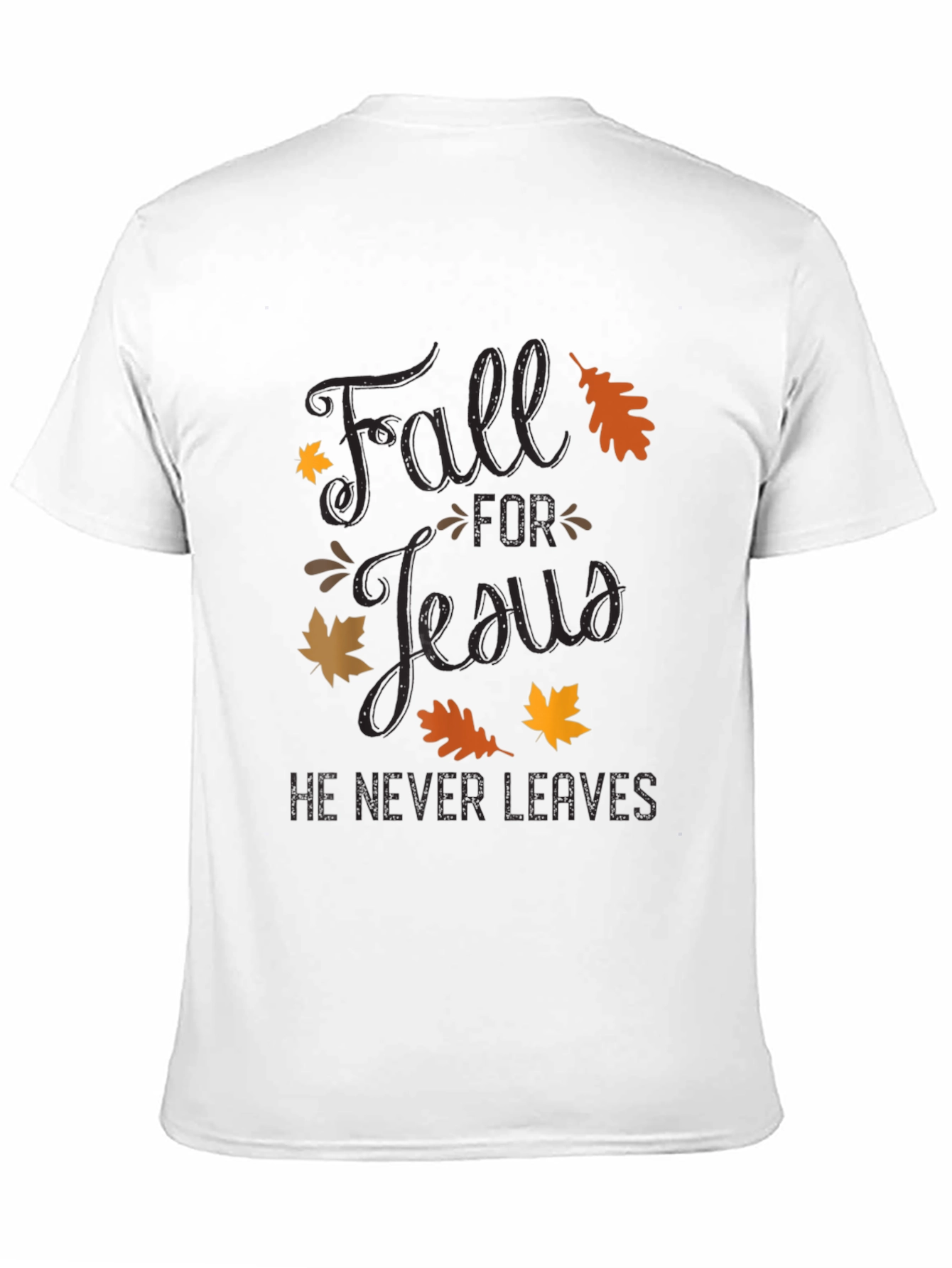 Fall for Jesus T-Shirt - Christian Autumn Apparel