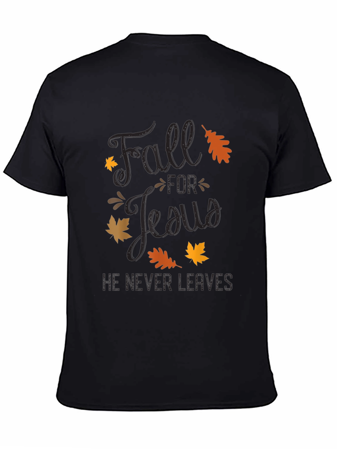 Fall for Jesus T-Shirt - Christian Autumn Apparel