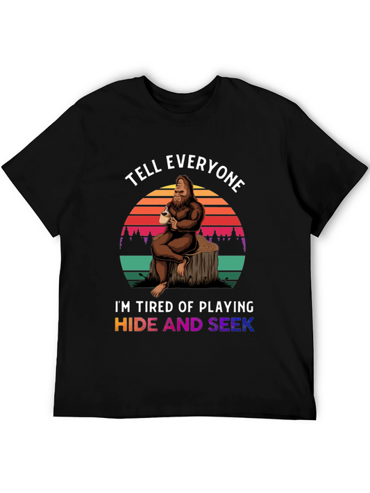 Hide & Seek Bigfoot Graphic Tee