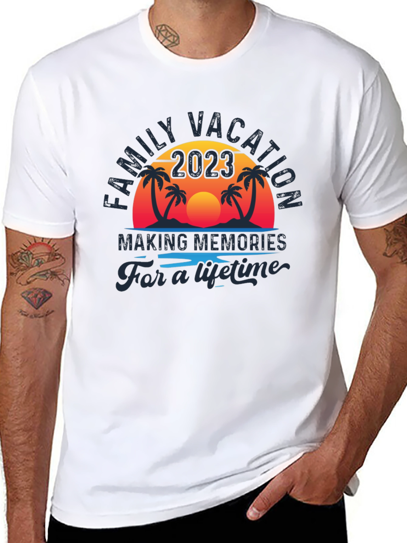 Family Vacation 2023 T-Shirt - Making Memories