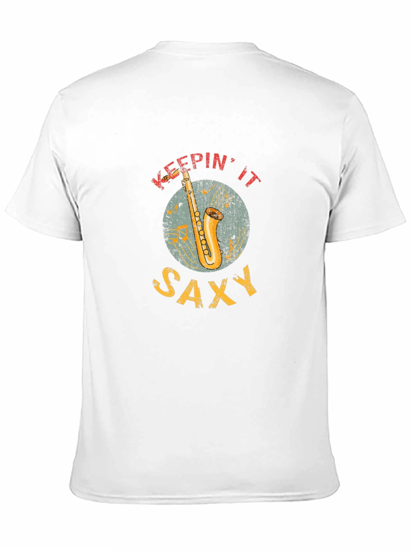 Keepin it Saxy T-Shirt - Musician Saxophone Tee