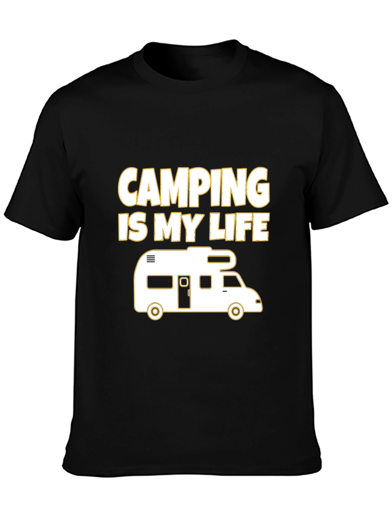 Camping Is My Life T-Shirt - RV Camper Tee