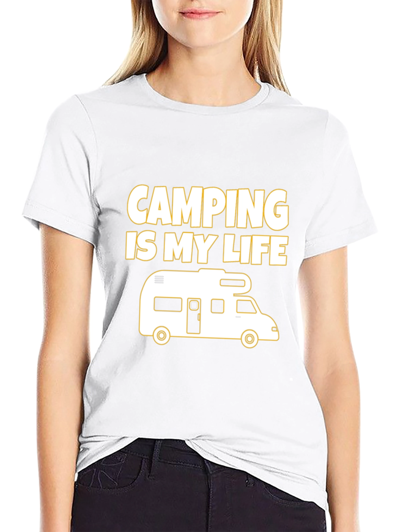 Camping Is My Life T-Shirt - RV Camper Tee